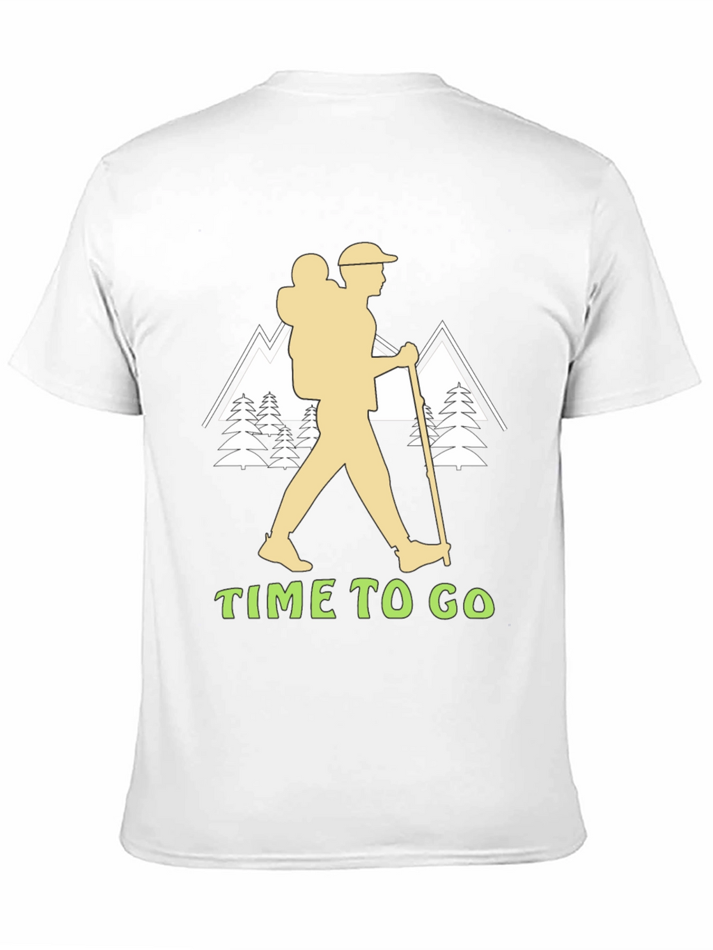 Time to Go Hiking T-Shirt - Adventure Ready