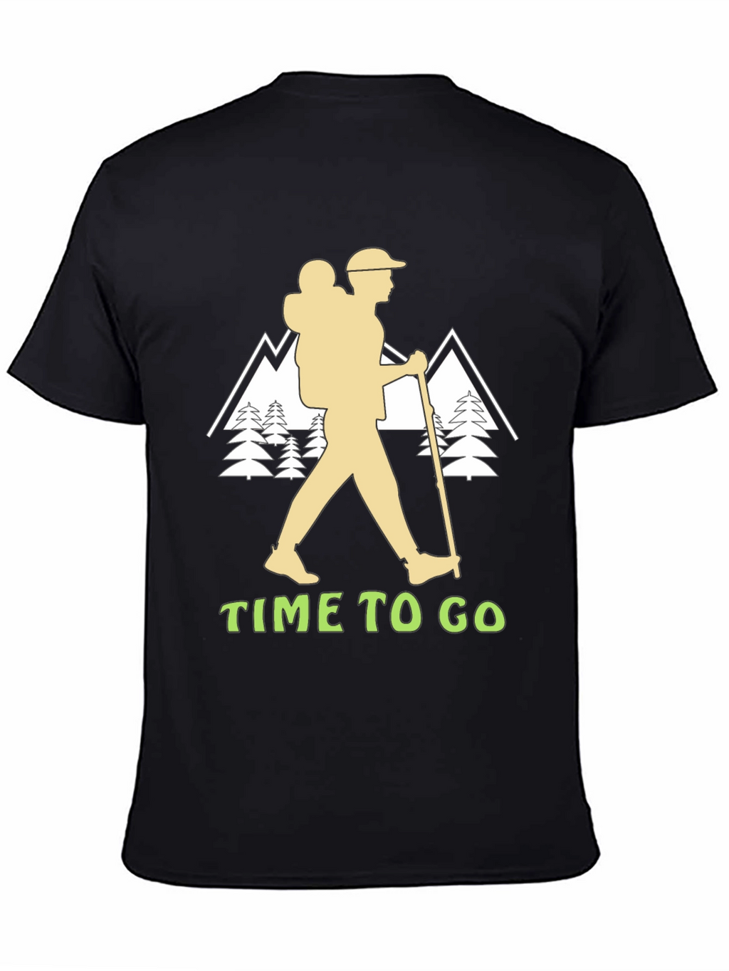 Time to Go Hiking T-Shirt - Adventure Ready
