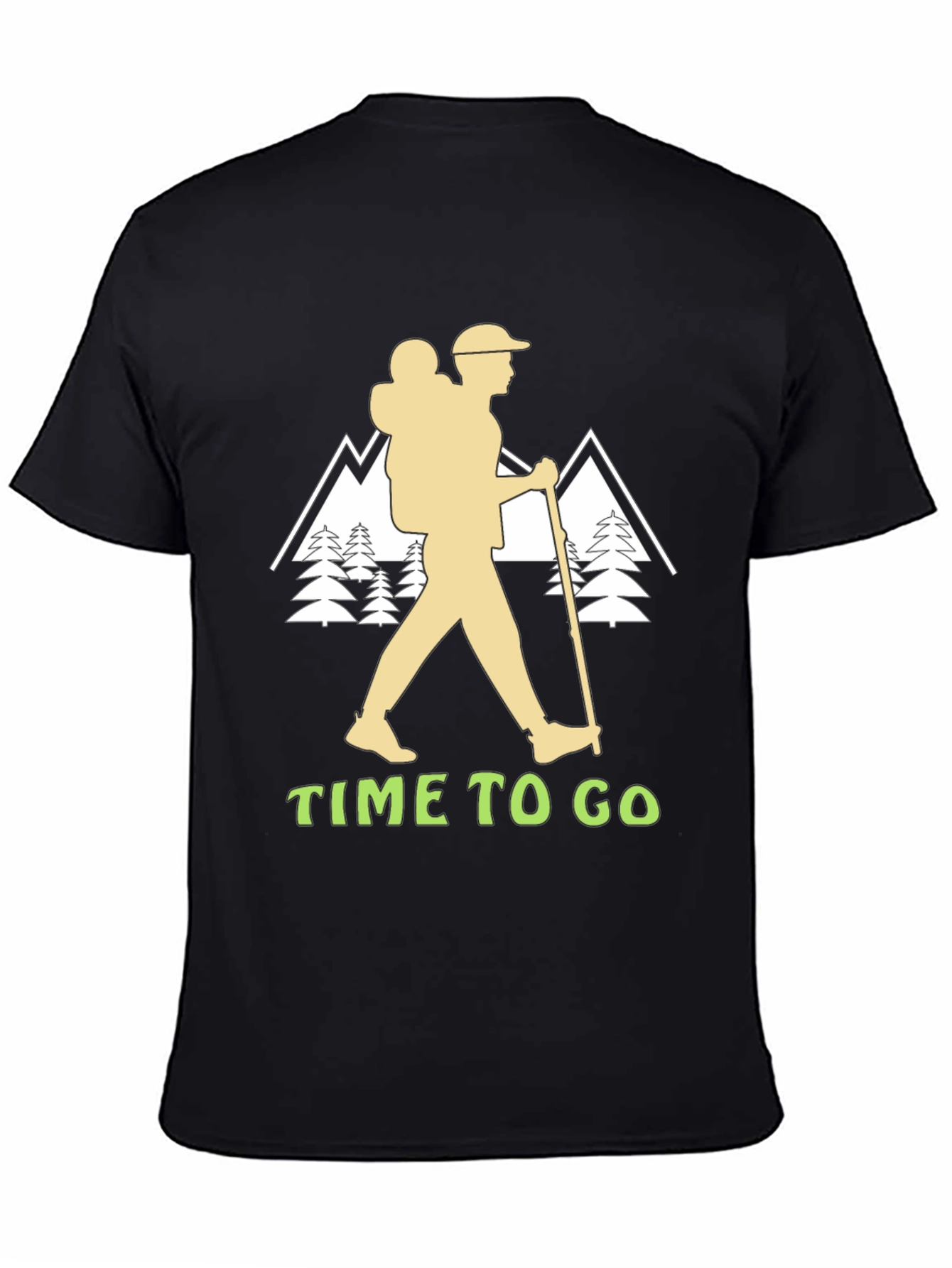 Time to Go Hiking T-Shirt - Adventure Ready