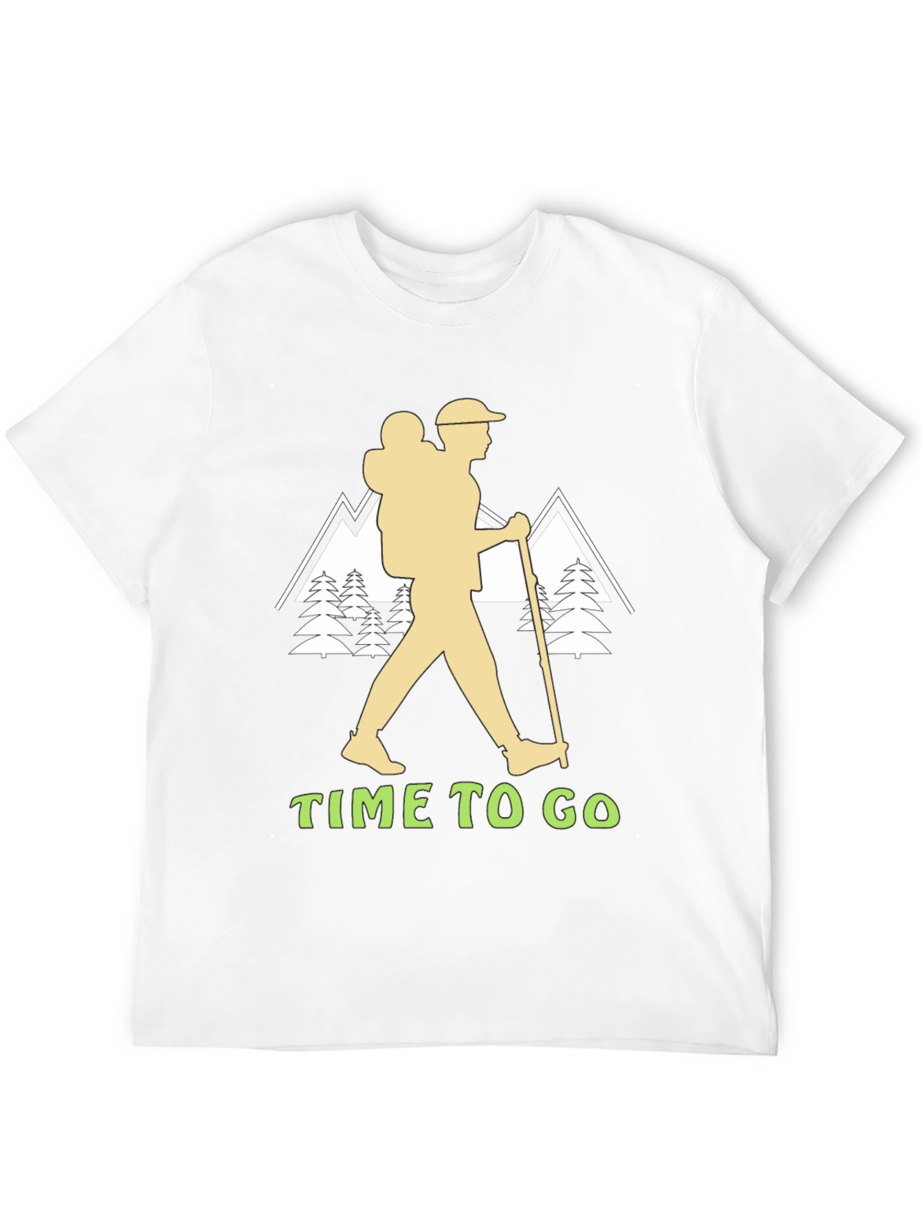 Time to Go Hiking T-Shirt - Adventure Ready