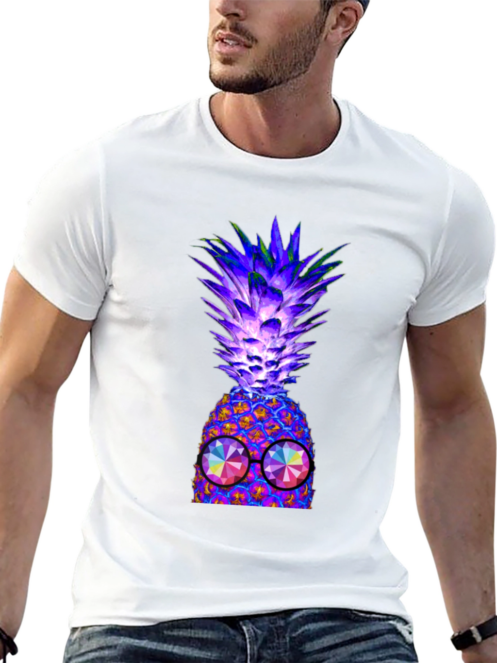 Cool Pineapple Graphic Tee