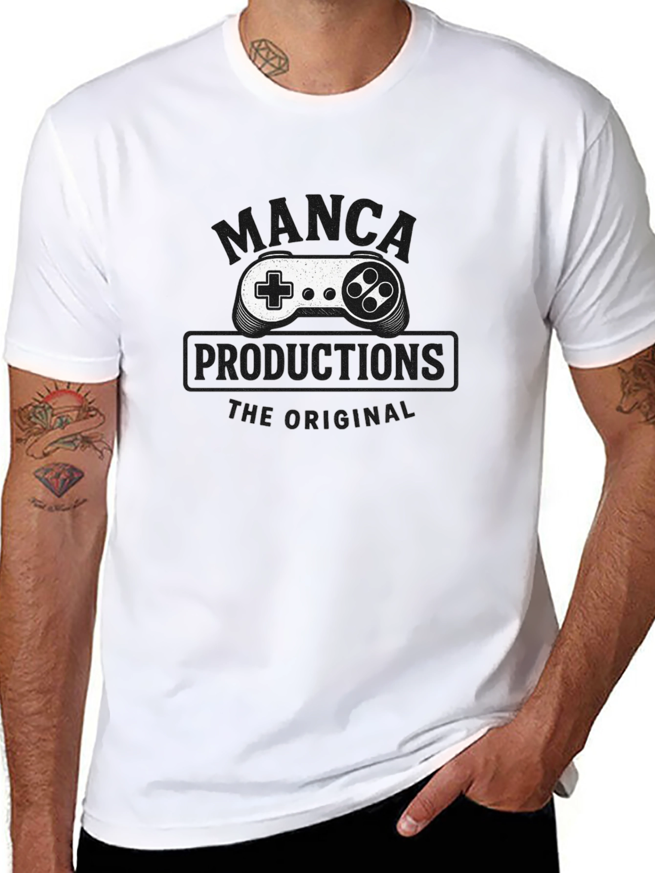 Manca Productions Controller T-Shirt - Gaming