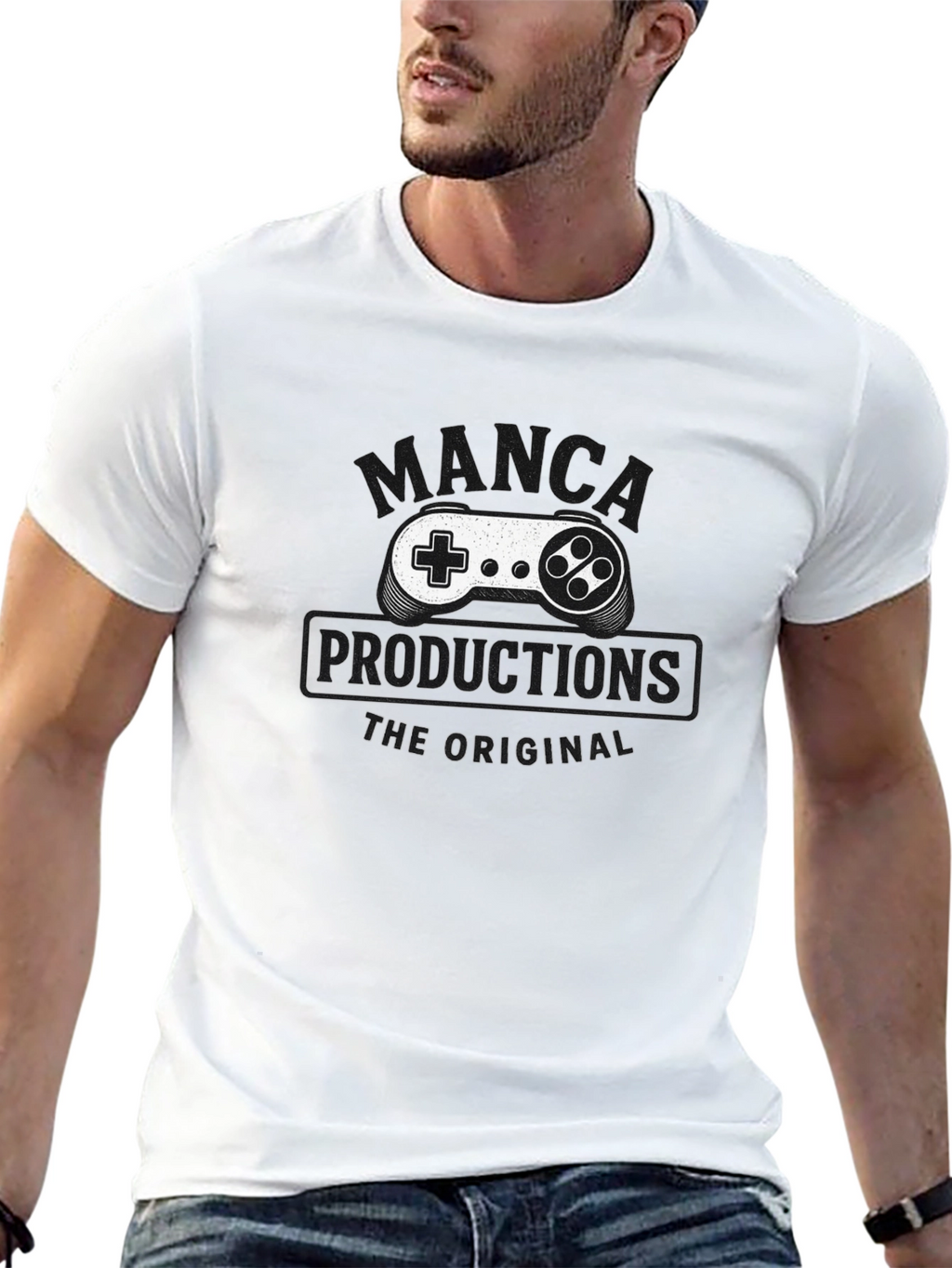 Manca Productions Controller T-Shirt - Gaming