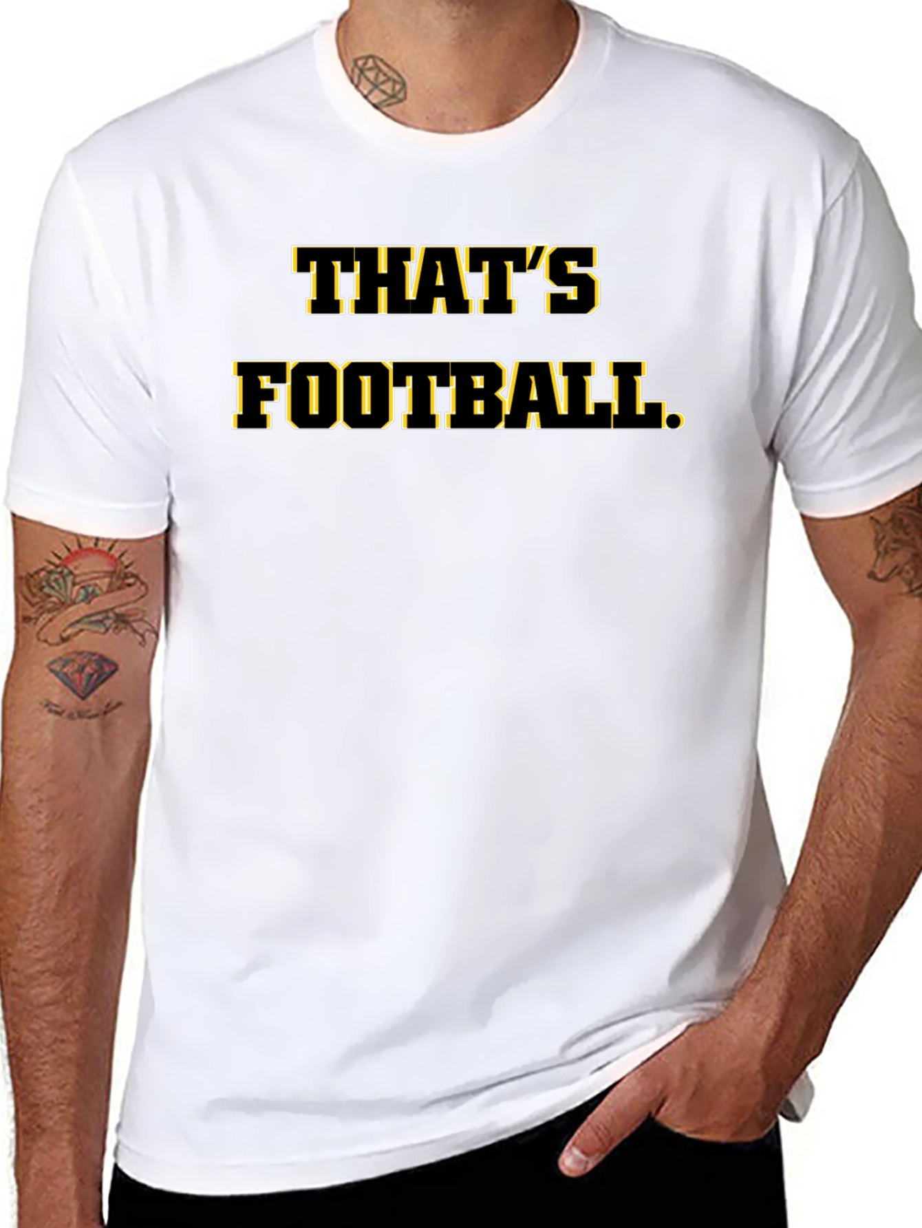 Thats Football T-Shirt Black