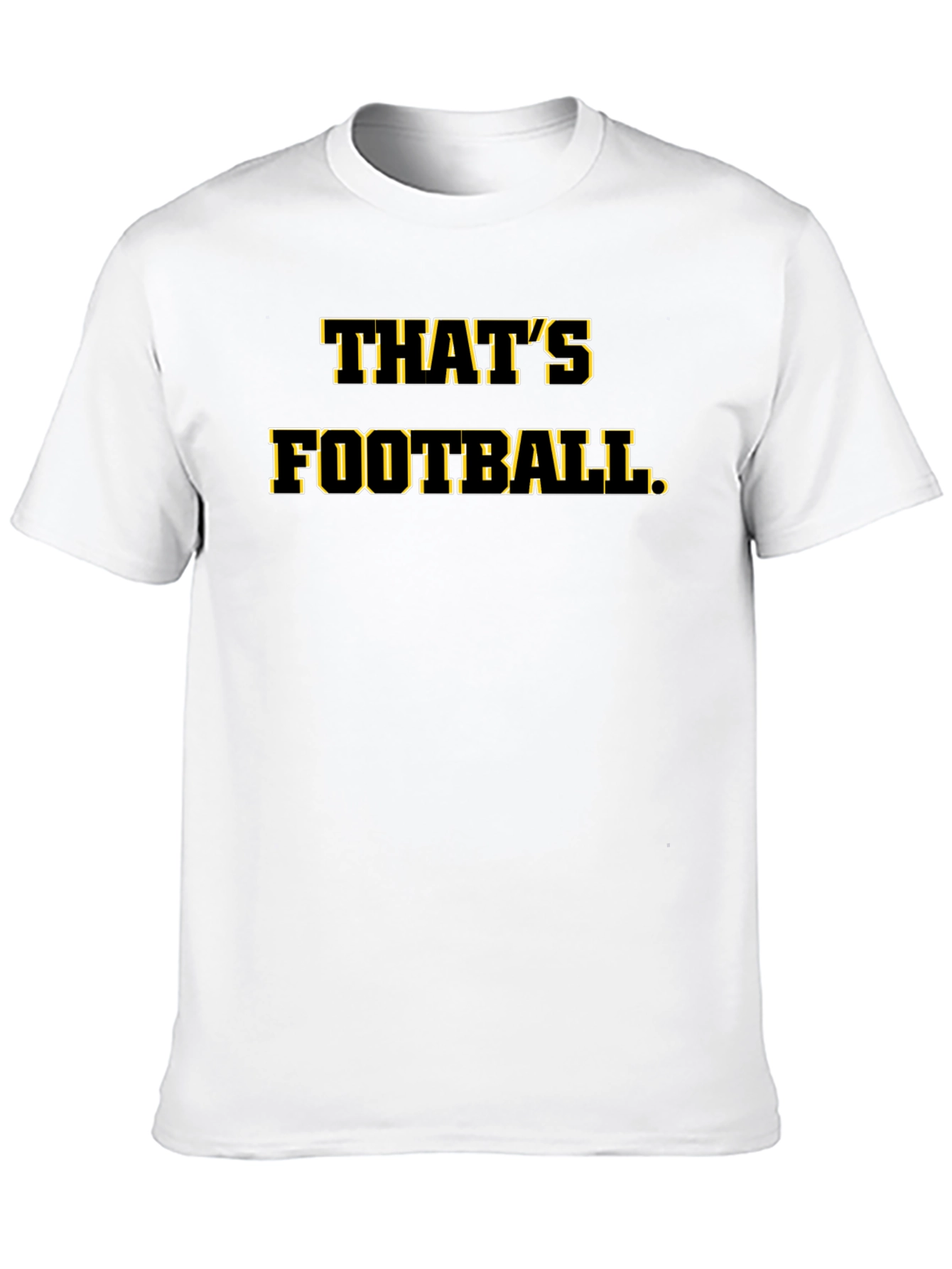 Thats Football T-Shirt Black