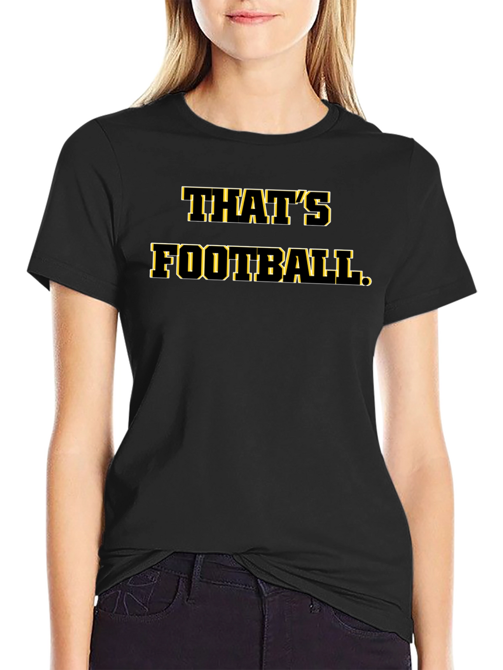 Thats Football T-Shirt Black