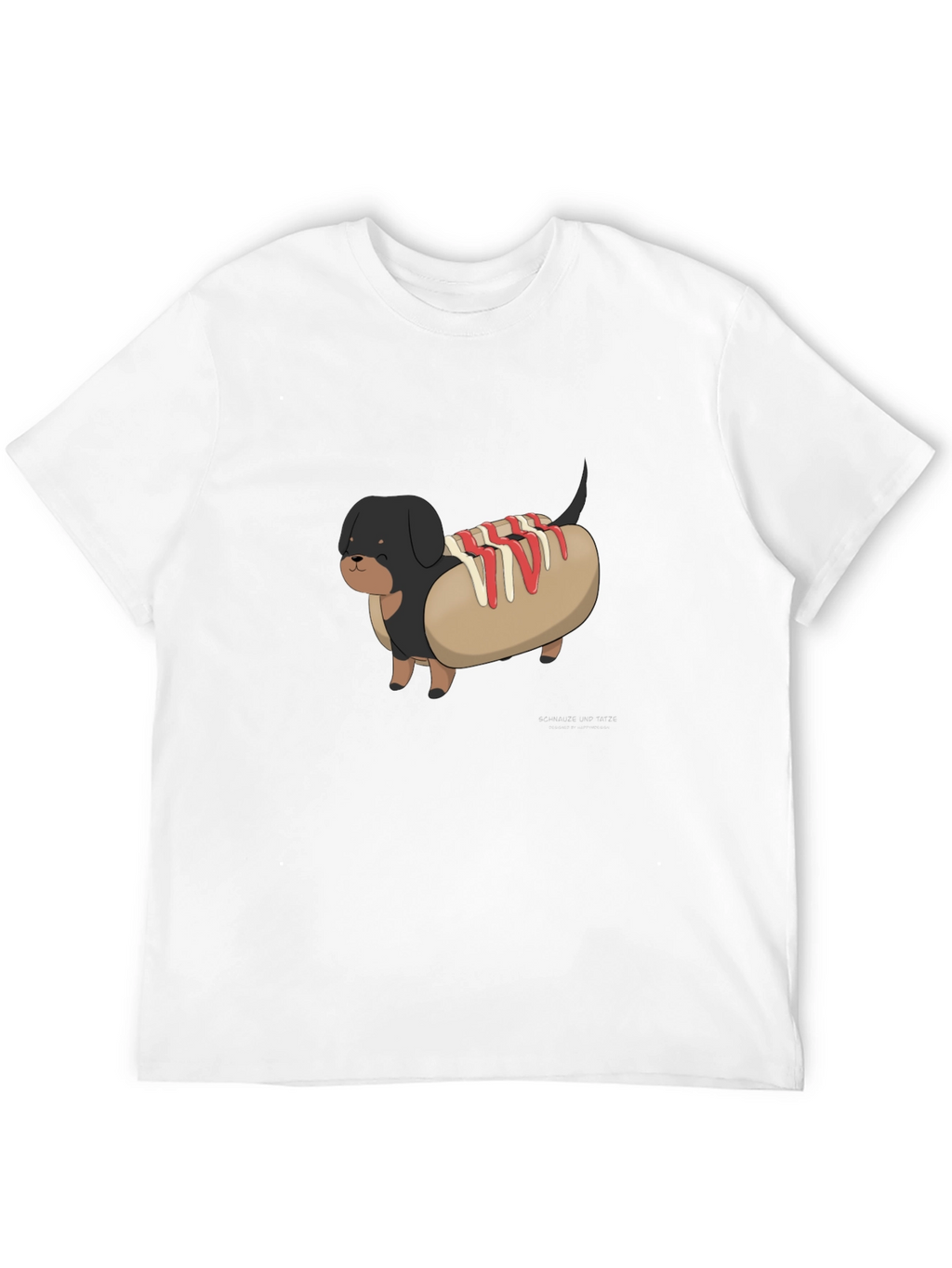 Hot Dog Dachshund Graphic Tee