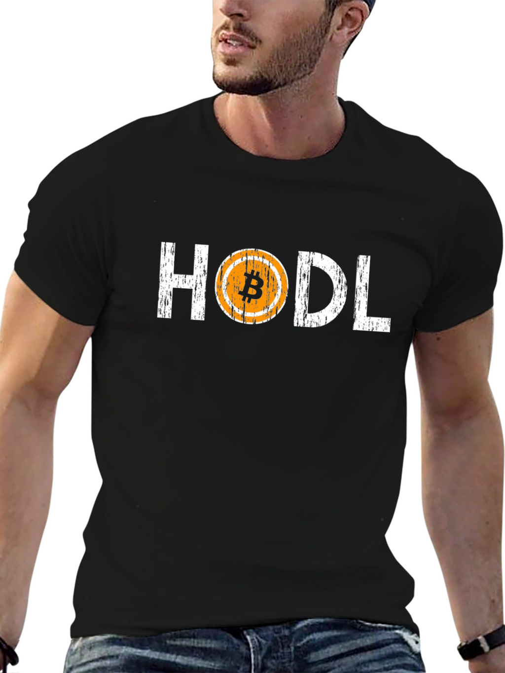 HODL Bitcoin Crypto Tee