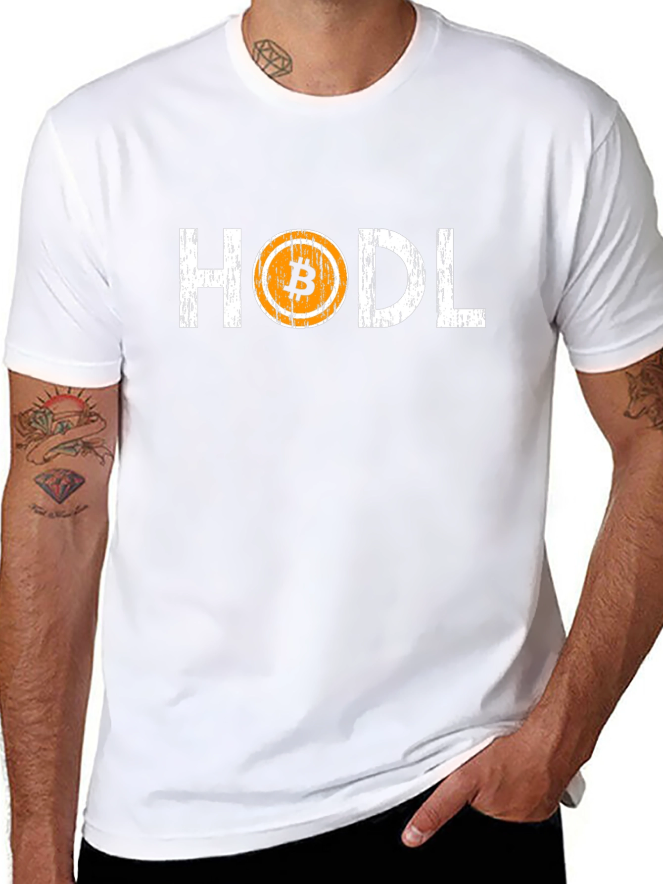 HODL Bitcoin Crypto Tee