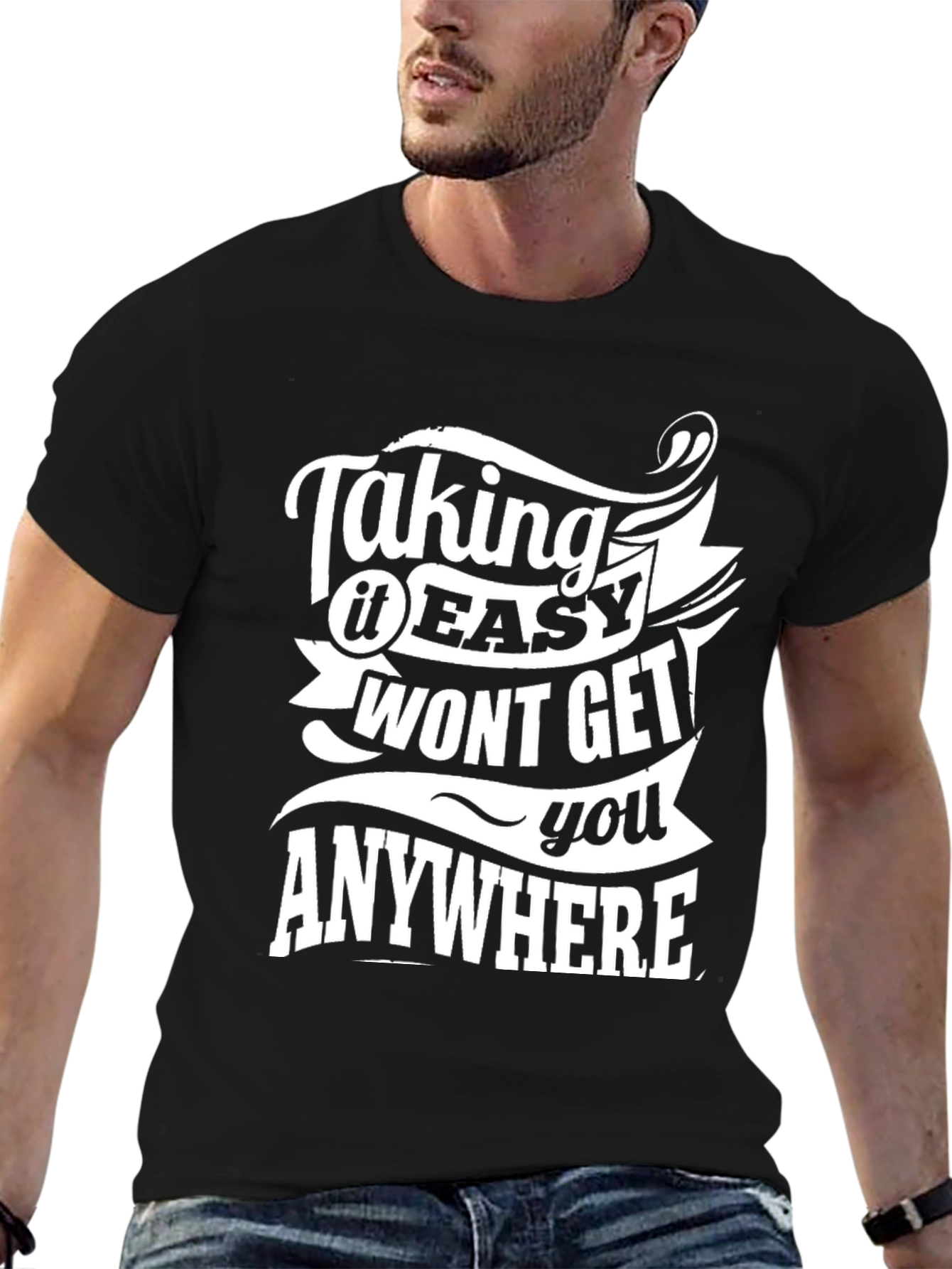 Taking It Easy T-Shirt - Motivational Graphic Tee