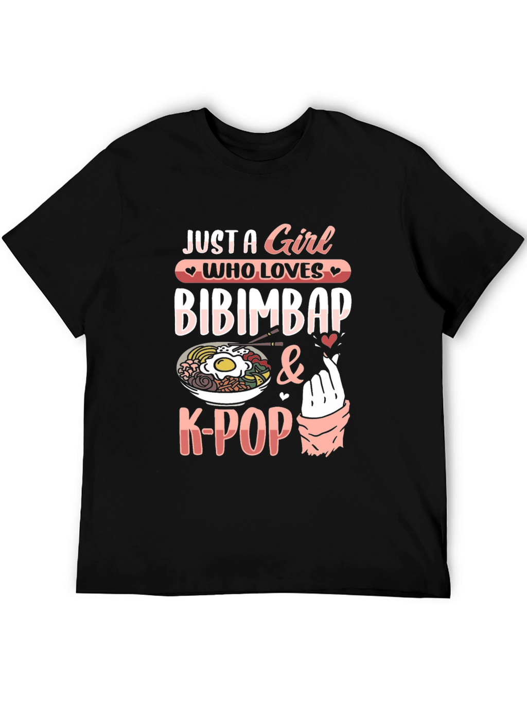 Bibimbap & K-Pop Lover T-Shirt