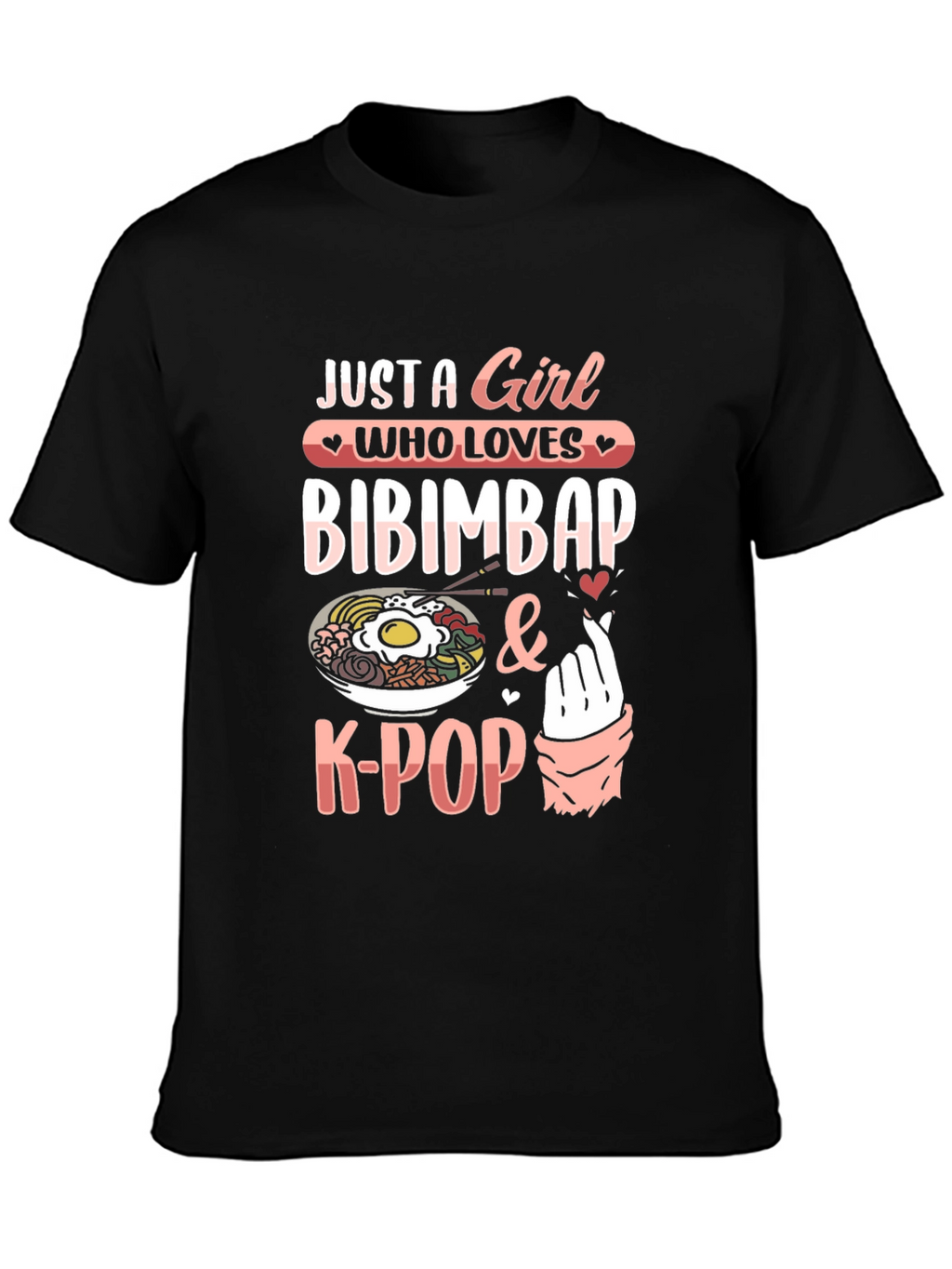 Bibimbap & K-Pop Lover T-Shirt
