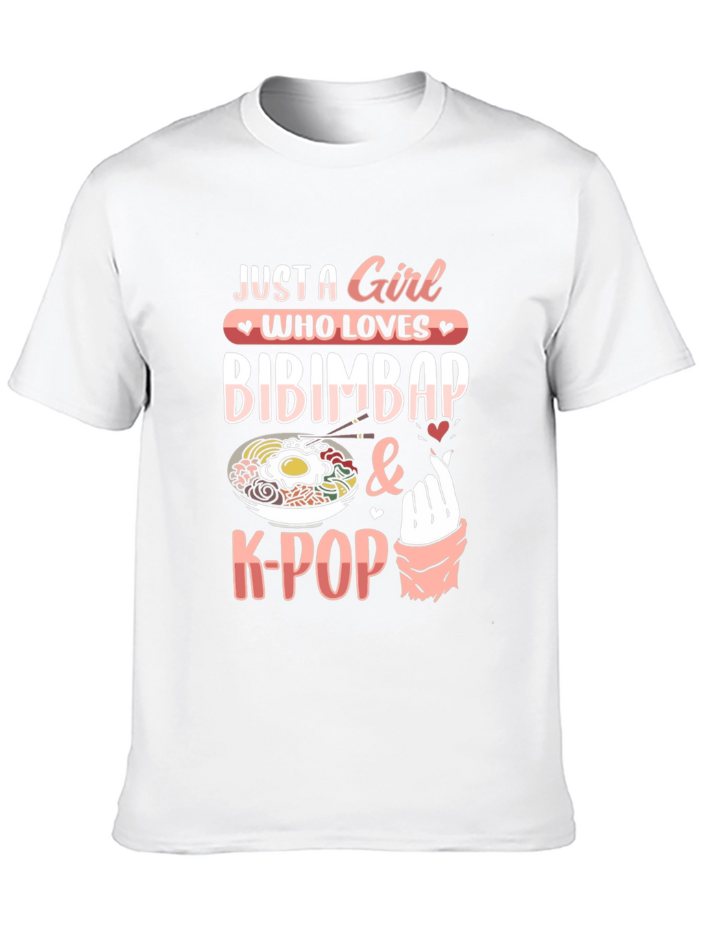 Bibimbap & K-Pop Lover T-Shirt