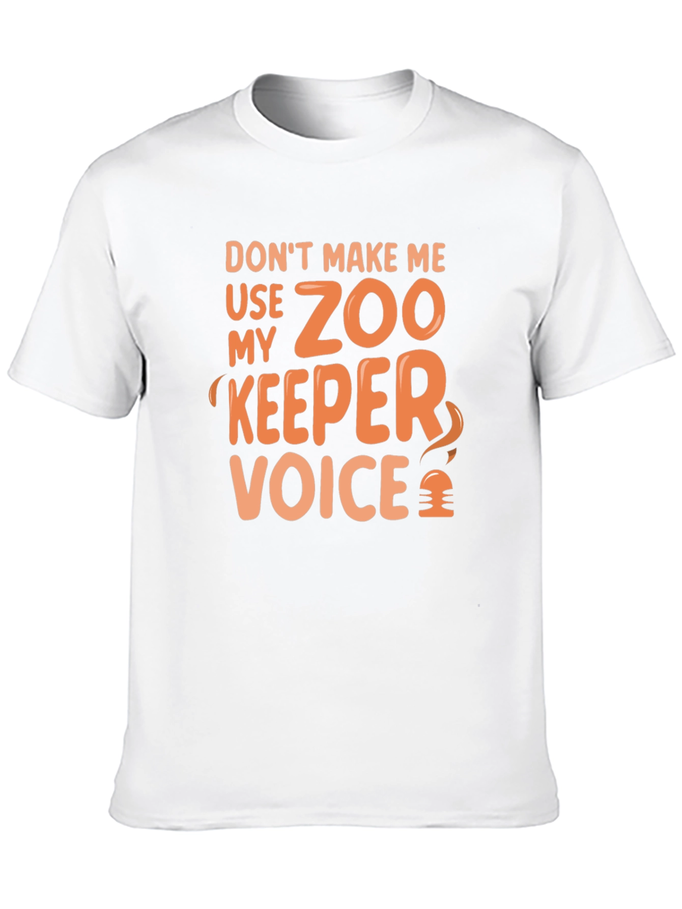 Zoo Keeper Voice Funny Graphic Tee