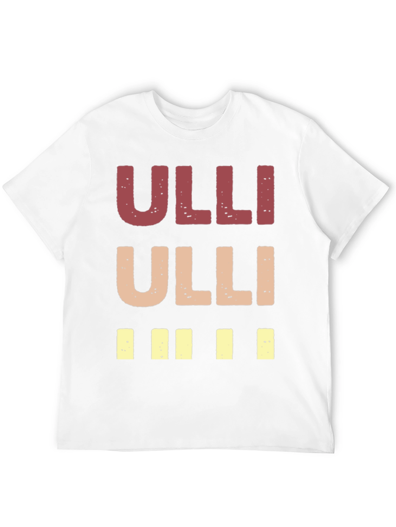 Ulli Graphic Print Crew Neck T-Shirt