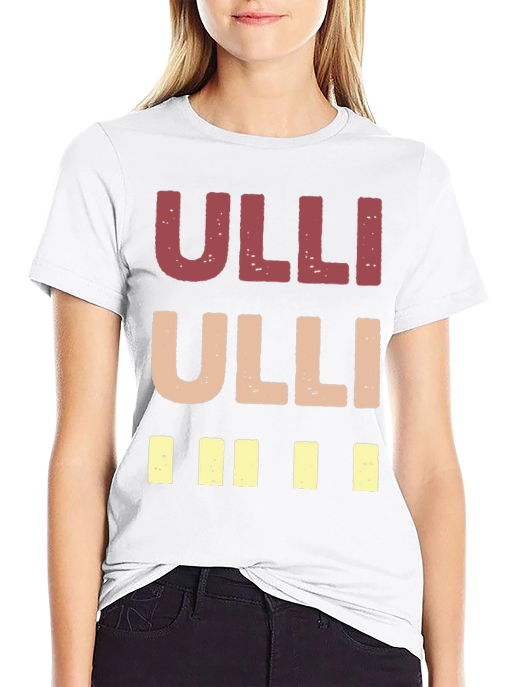 Ulli Graphic Print Crew Neck T-Shirt
