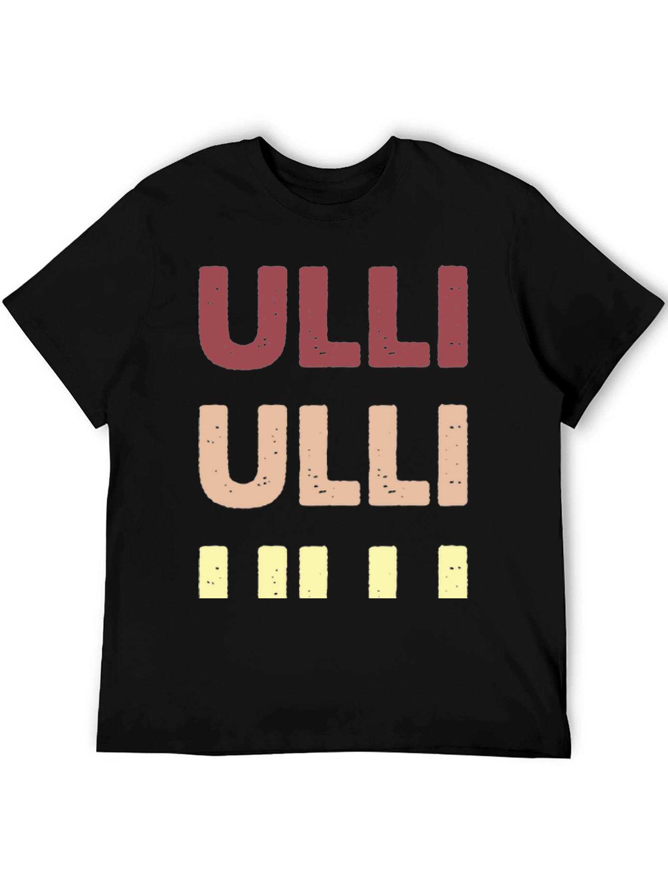 Ulli Graphic Print Crew Neck T-Shirt