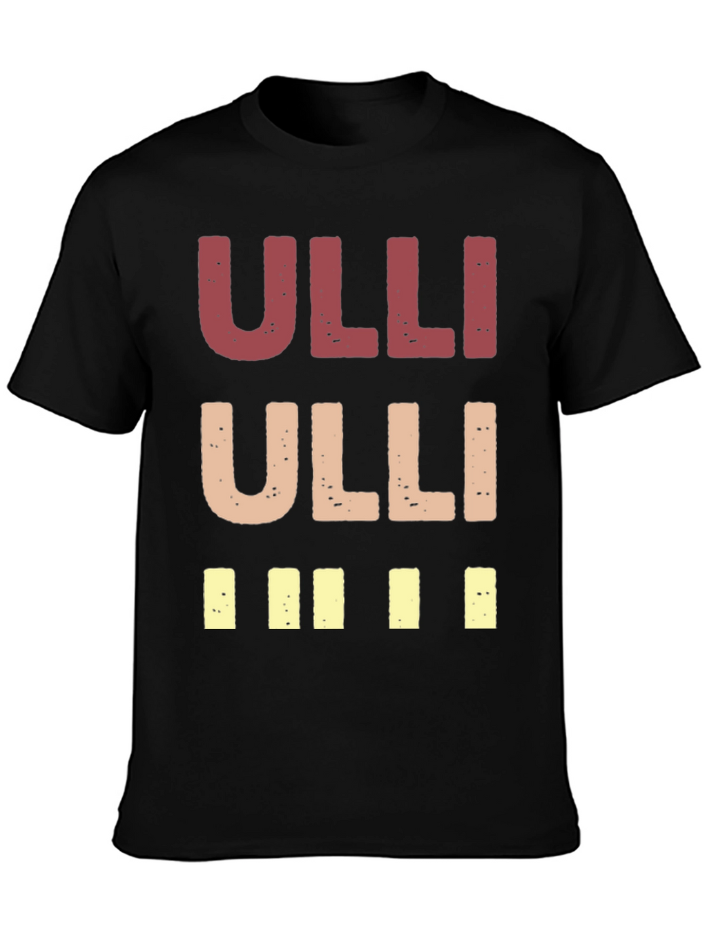 Ulli Graphic Print Crew Neck T-Shirt
