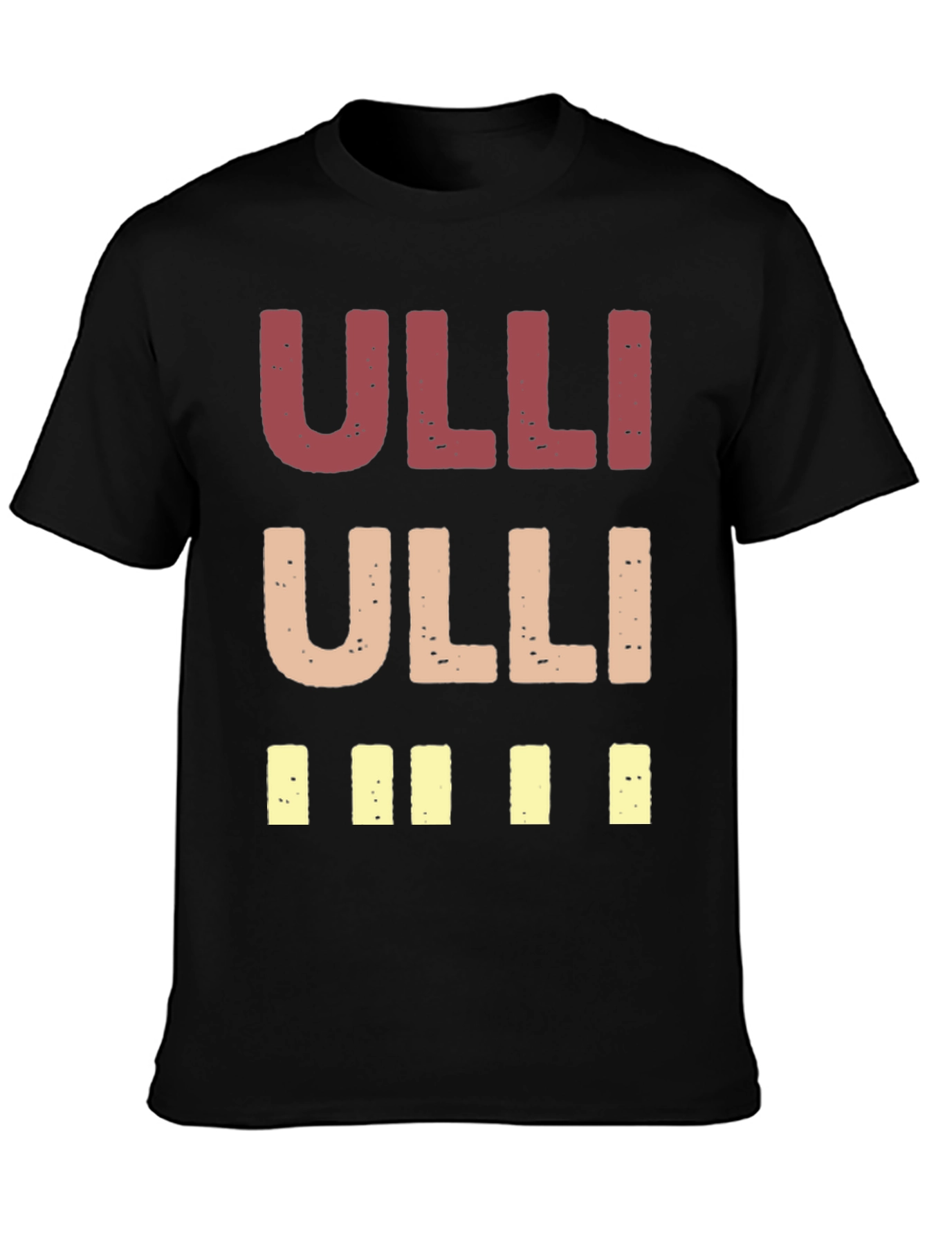 Ulli Graphic Print Crew Neck T-Shirt