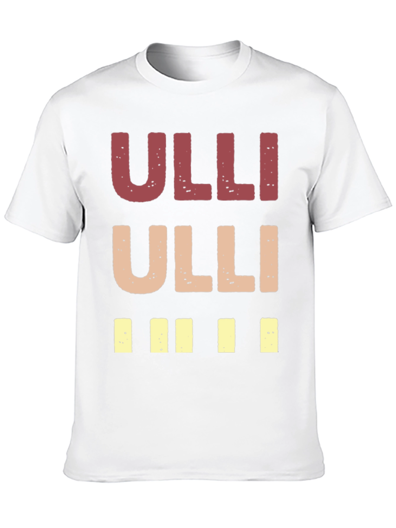 Ulli Graphic Print Crew Neck T-Shirt