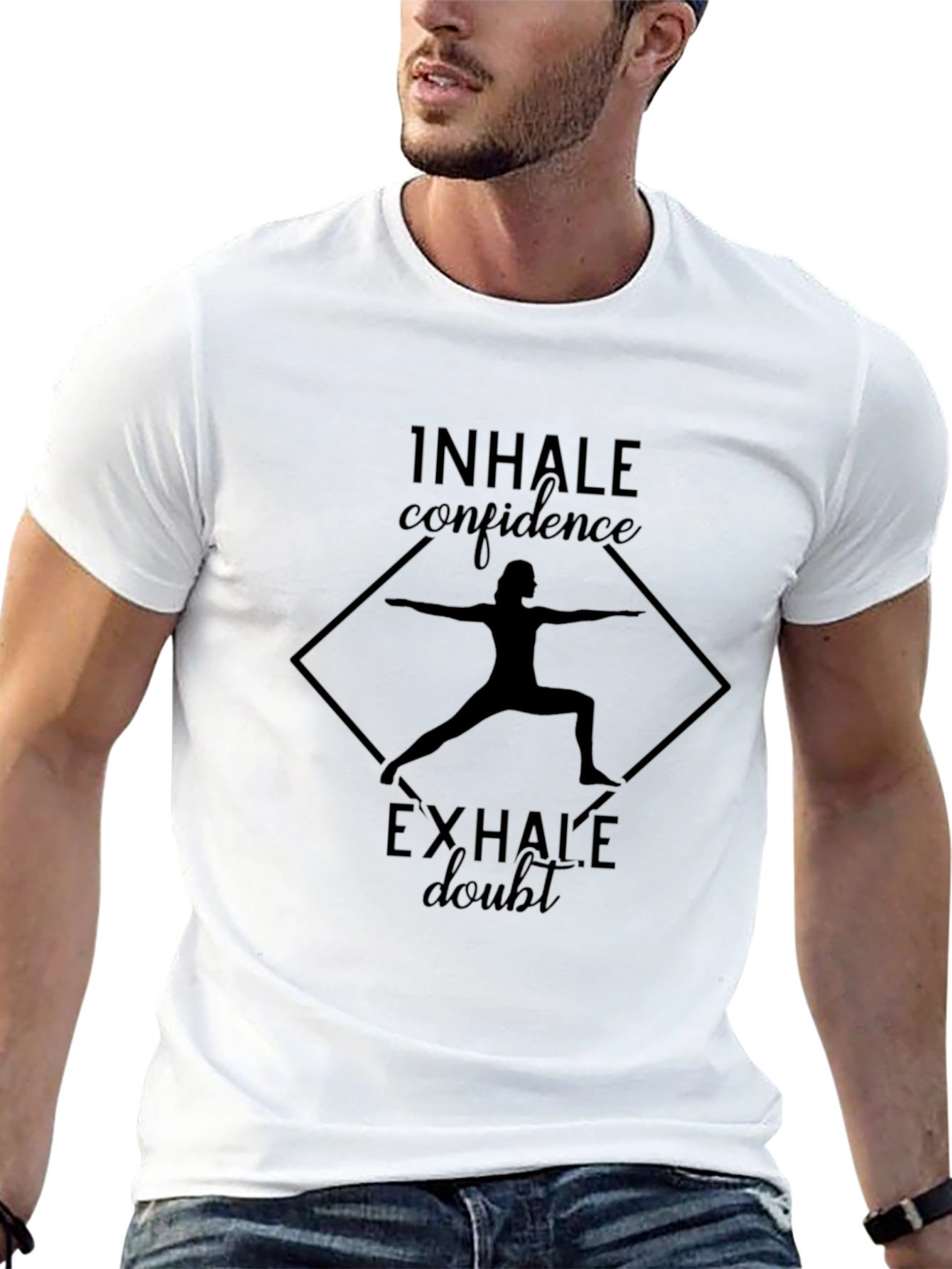 Inhale Confidence Yoga Graphic Tee