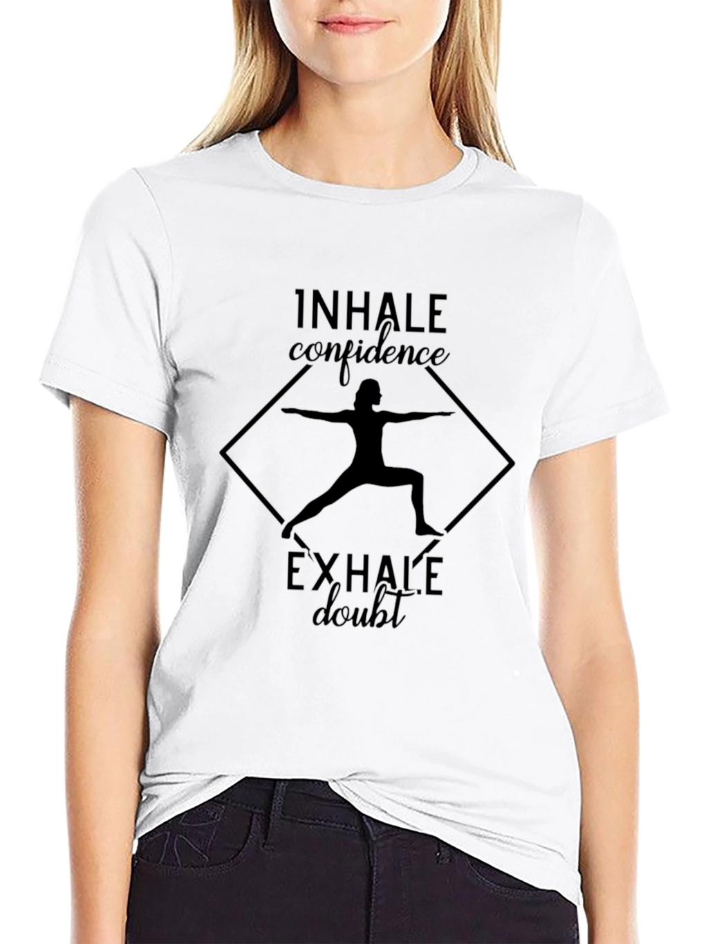 Inhale Confidence Yoga Graphic Tee