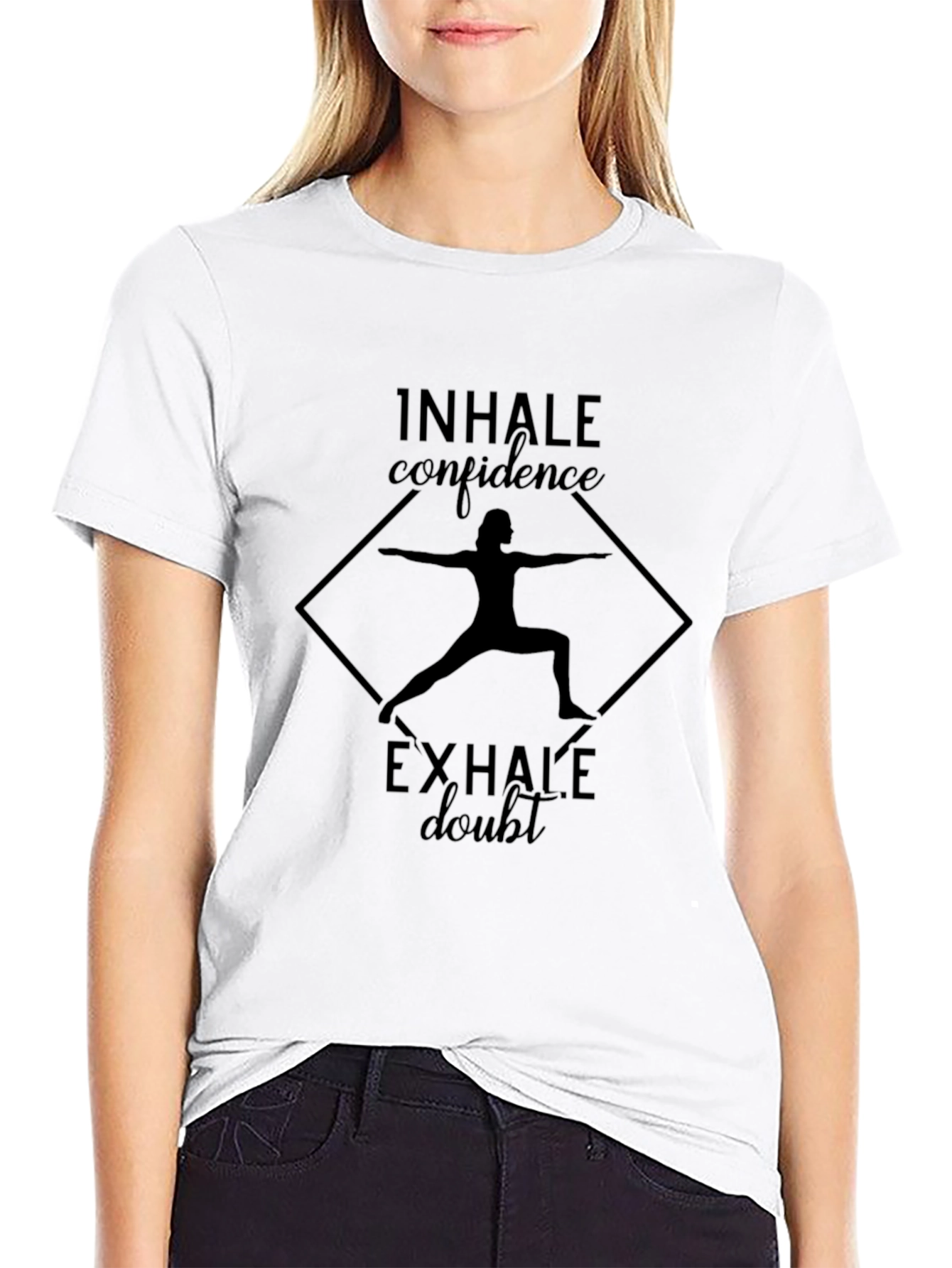 Inhale Confidence Yoga Graphic Tee