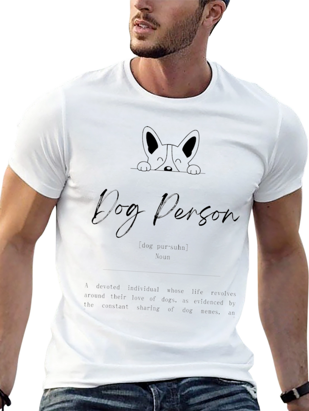 Dog Person Graphic T-Shirt - Unisex