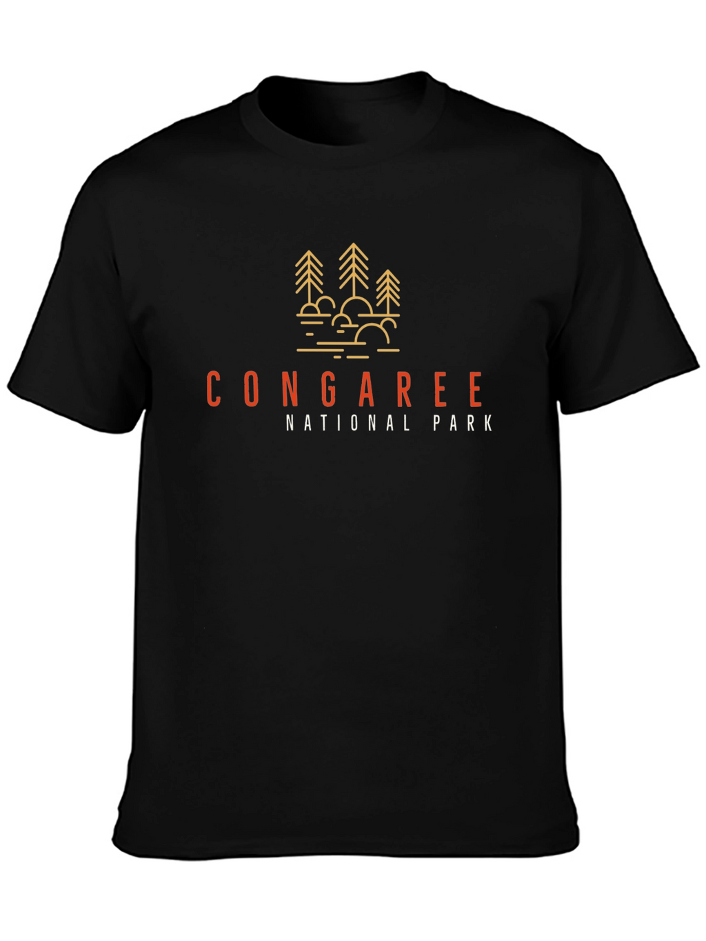 Congaree National Park Graphic Tee - Black
