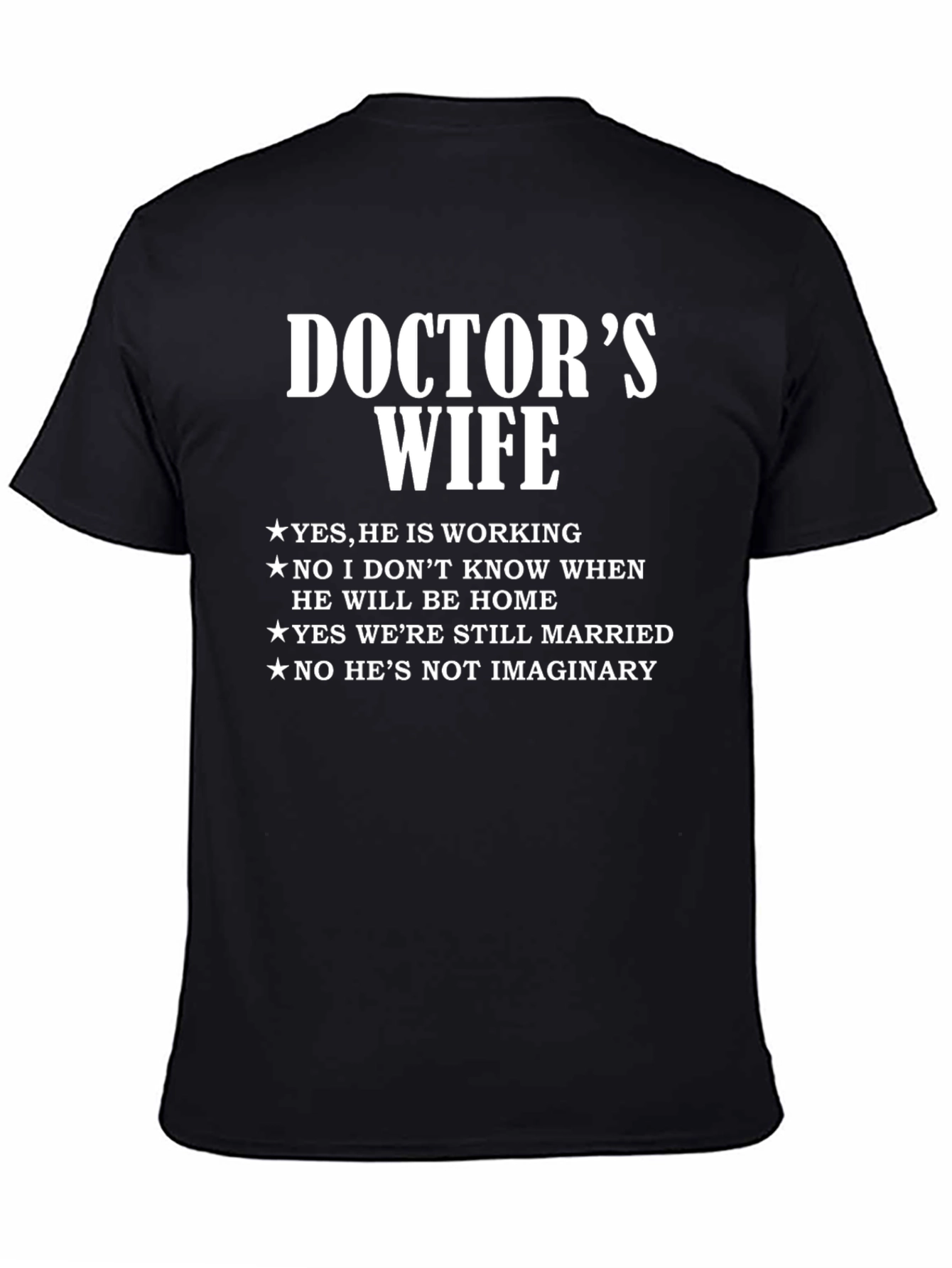 Doctors Wife Funny T-Shirt