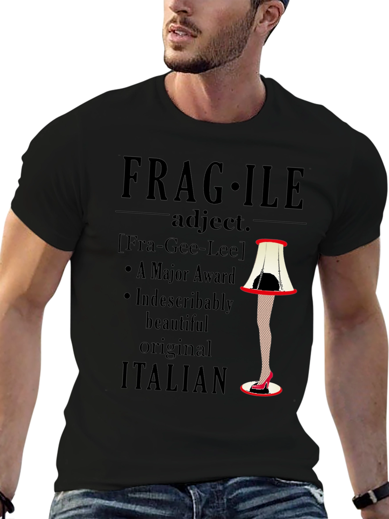Fragile Leg Lamp T-Shirt - A Major Award!