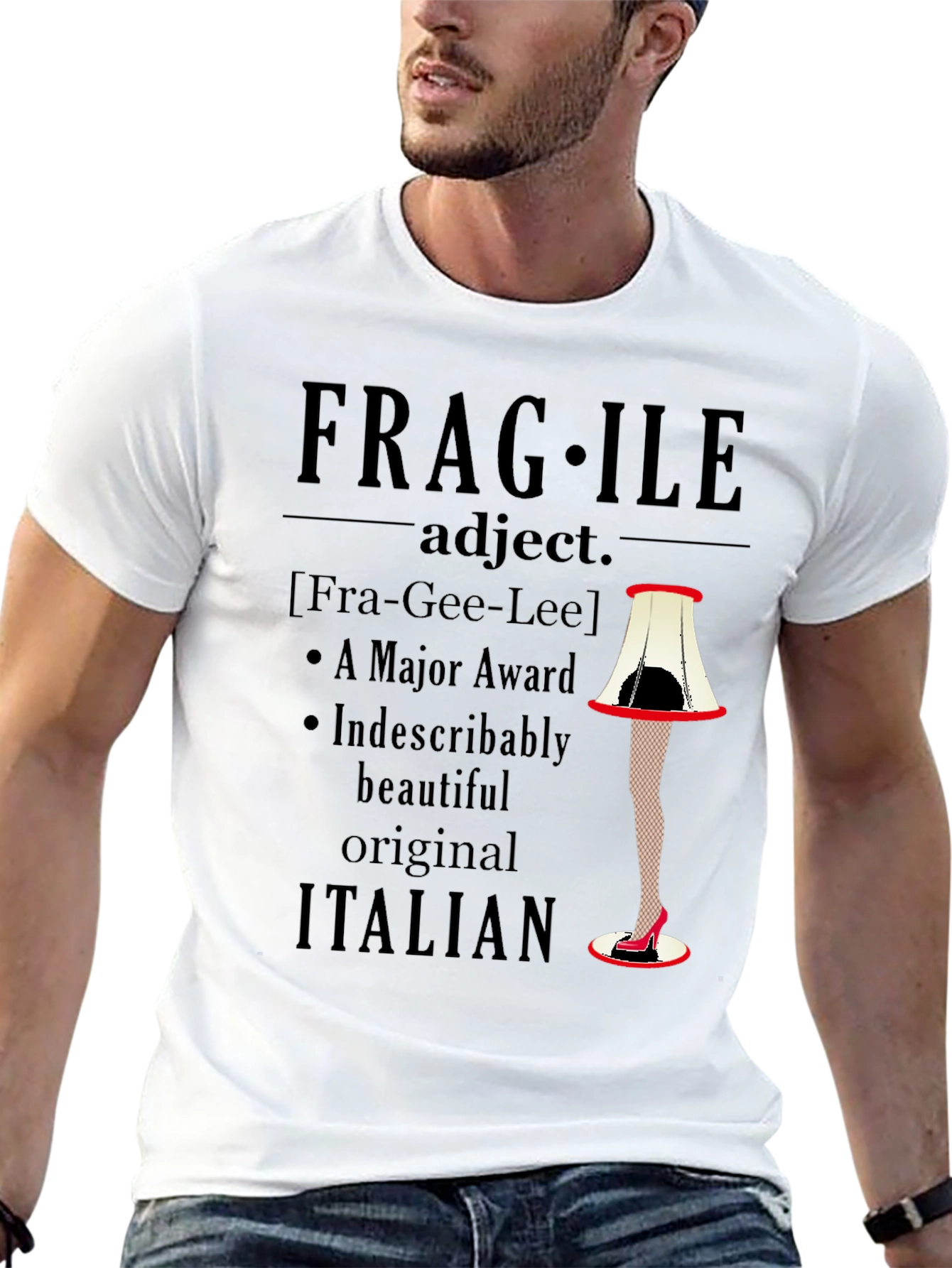 Fragile Leg Lamp T-Shirt - A Major Award!