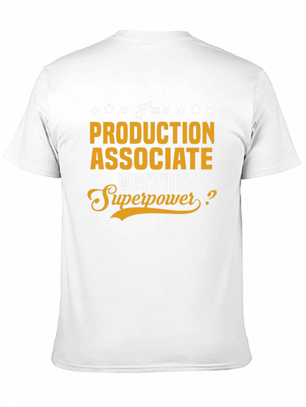Production Associate Superpower Black Graphic T-Shirt