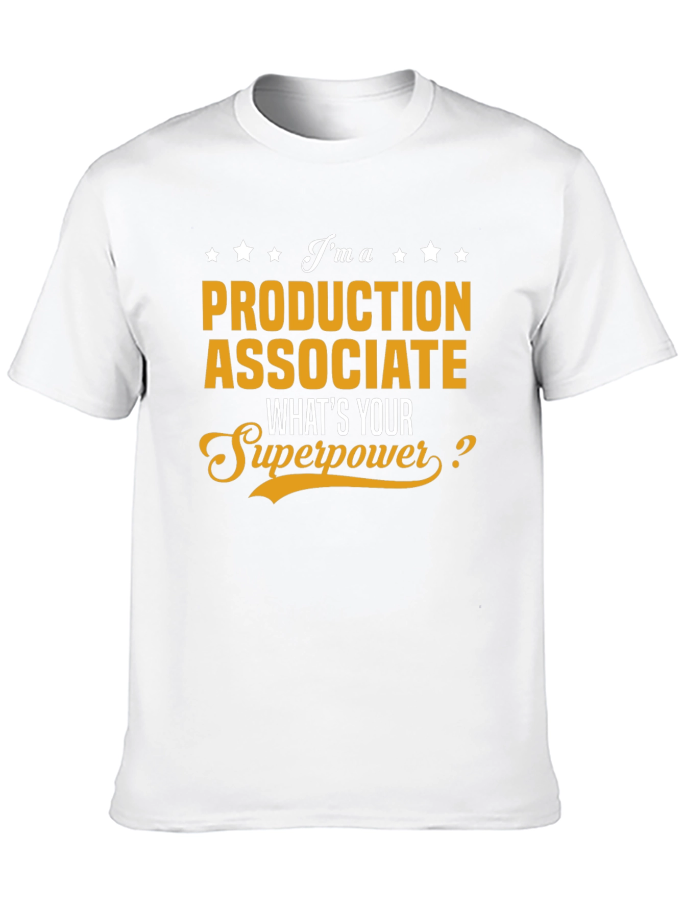 Production Associate Superpower Black Graphic T-Shirt