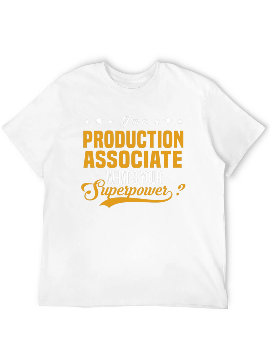 Production Associate Superpower Black Graphic T-Shirt