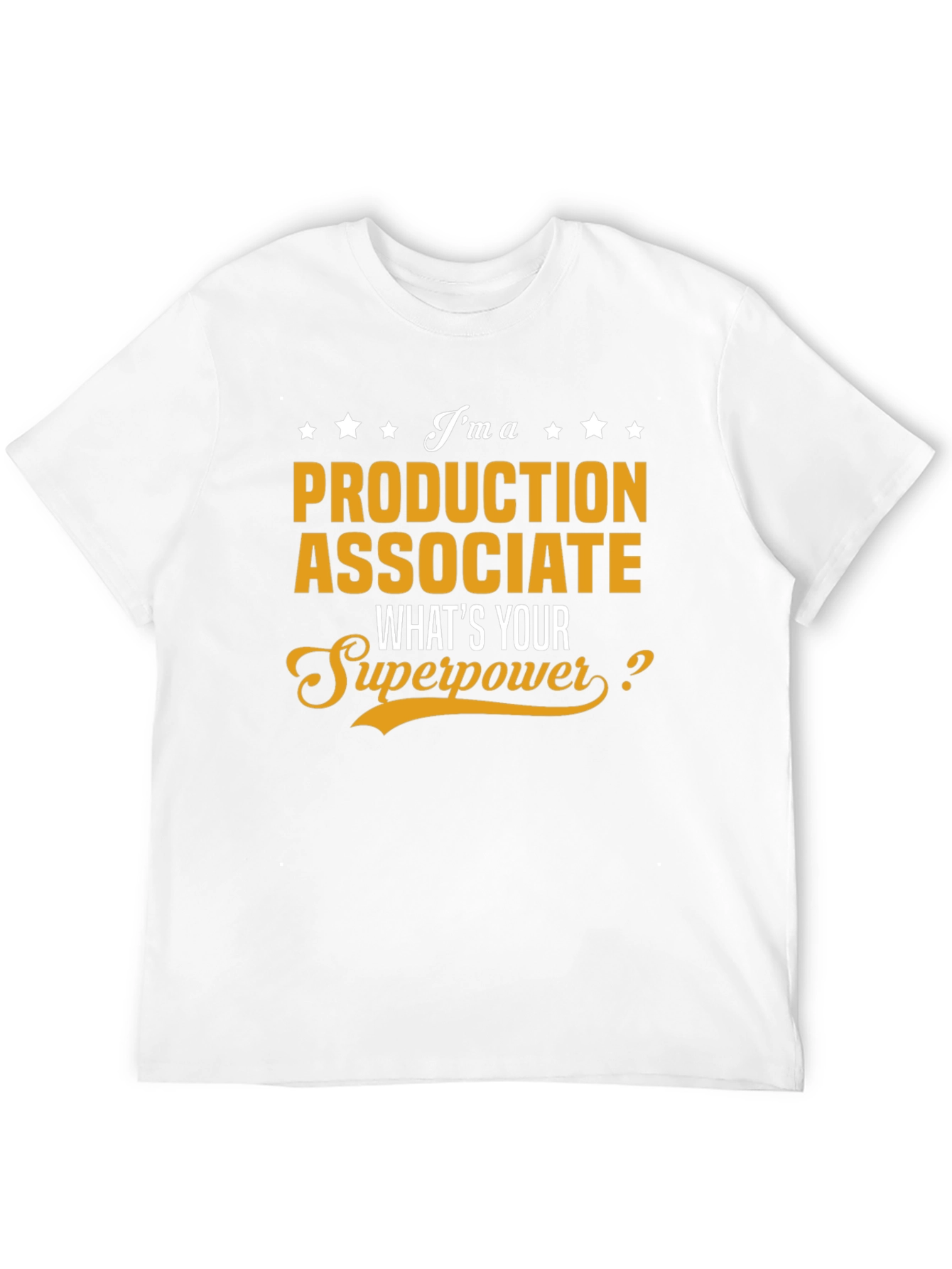 Production Associate Superpower Black Graphic T-Shirt