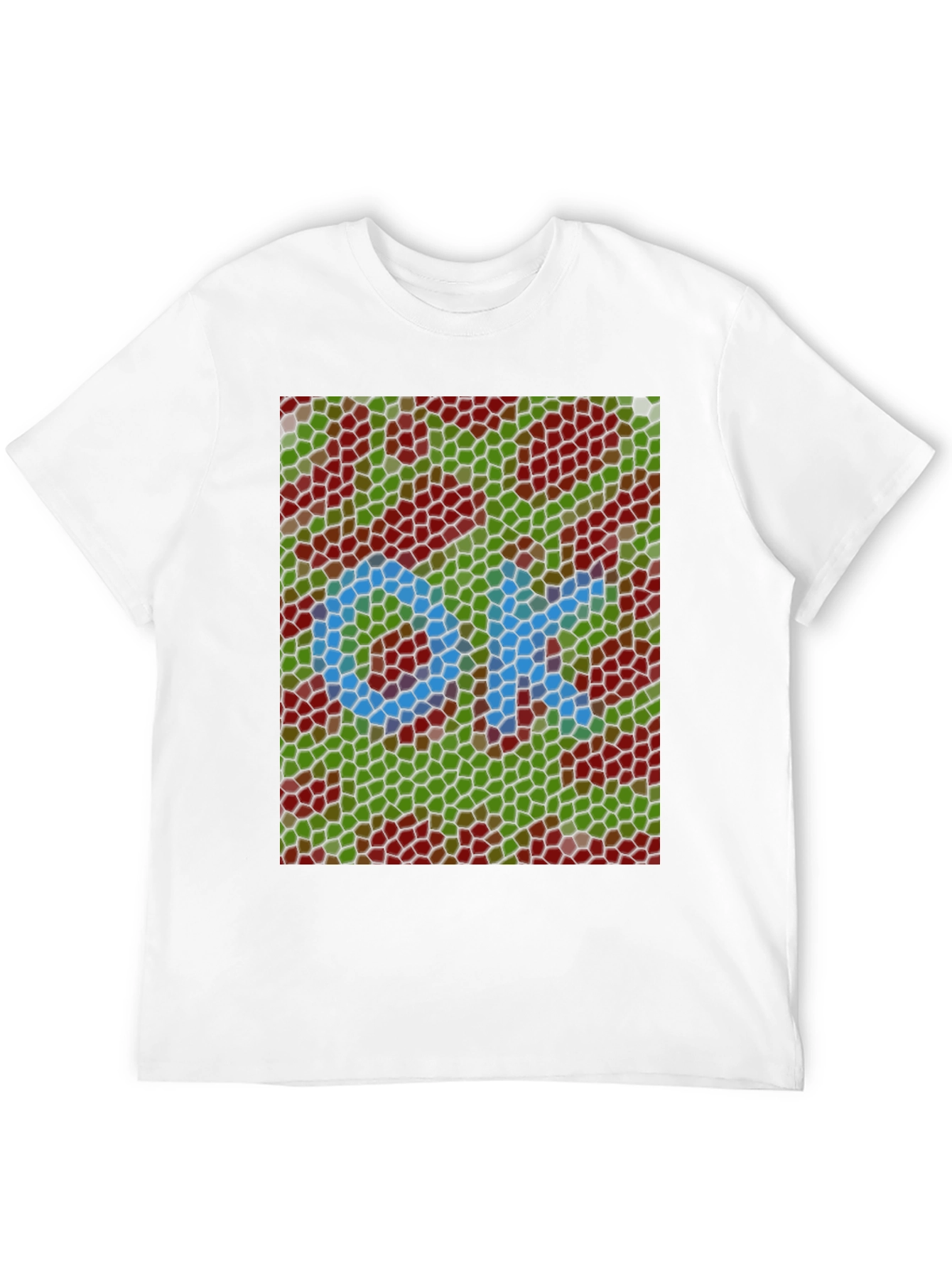 Abstract OK Mosaic Graphic Tee
