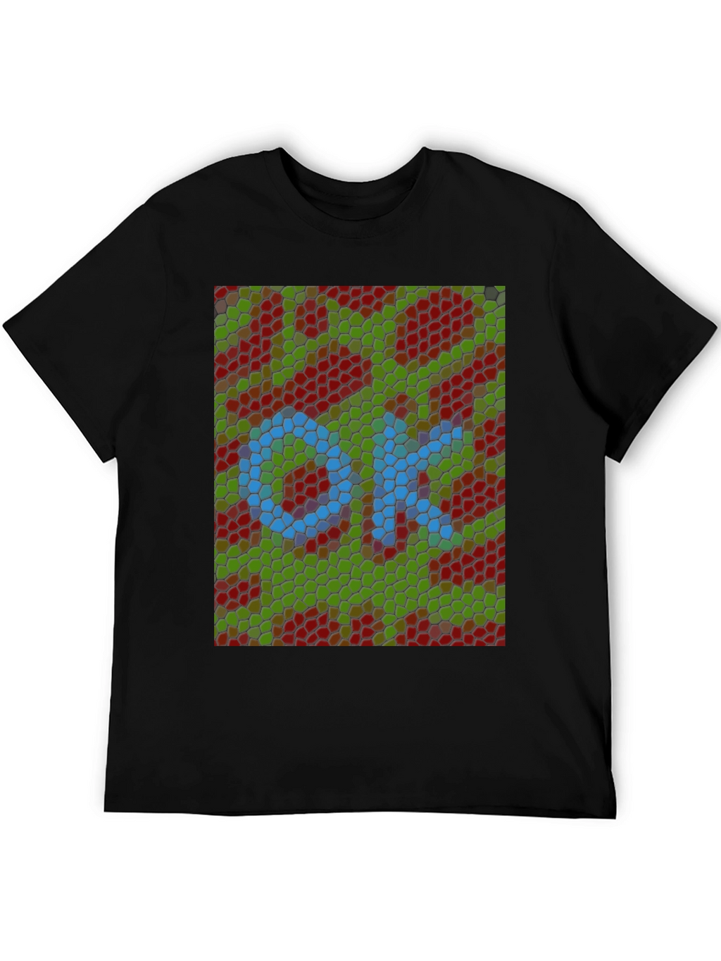 Abstract OK Mosaic Graphic Tee