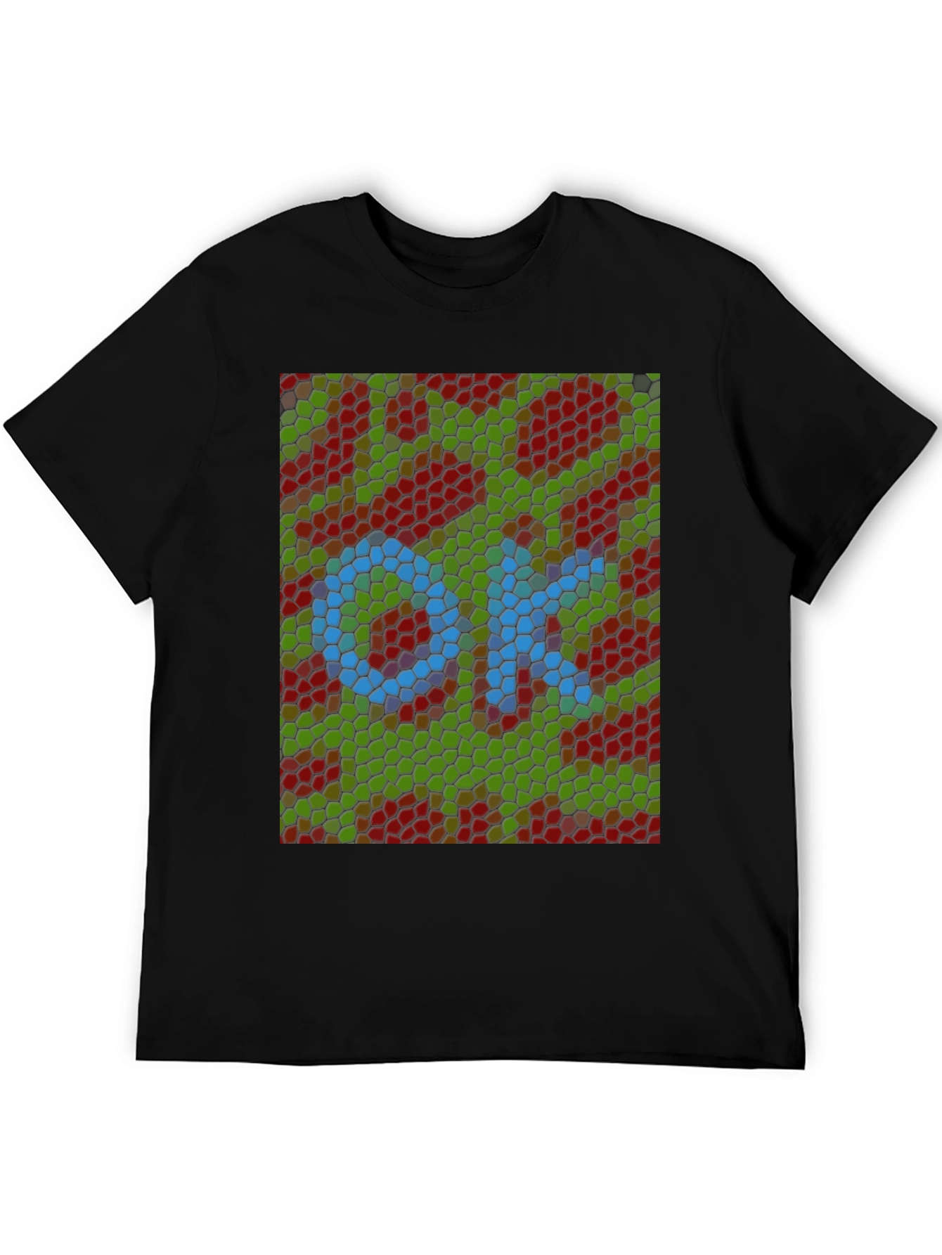Abstract OK Mosaic Graphic Tee