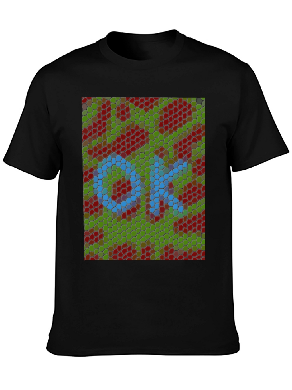 Abstract OK Mosaic Graphic Tee