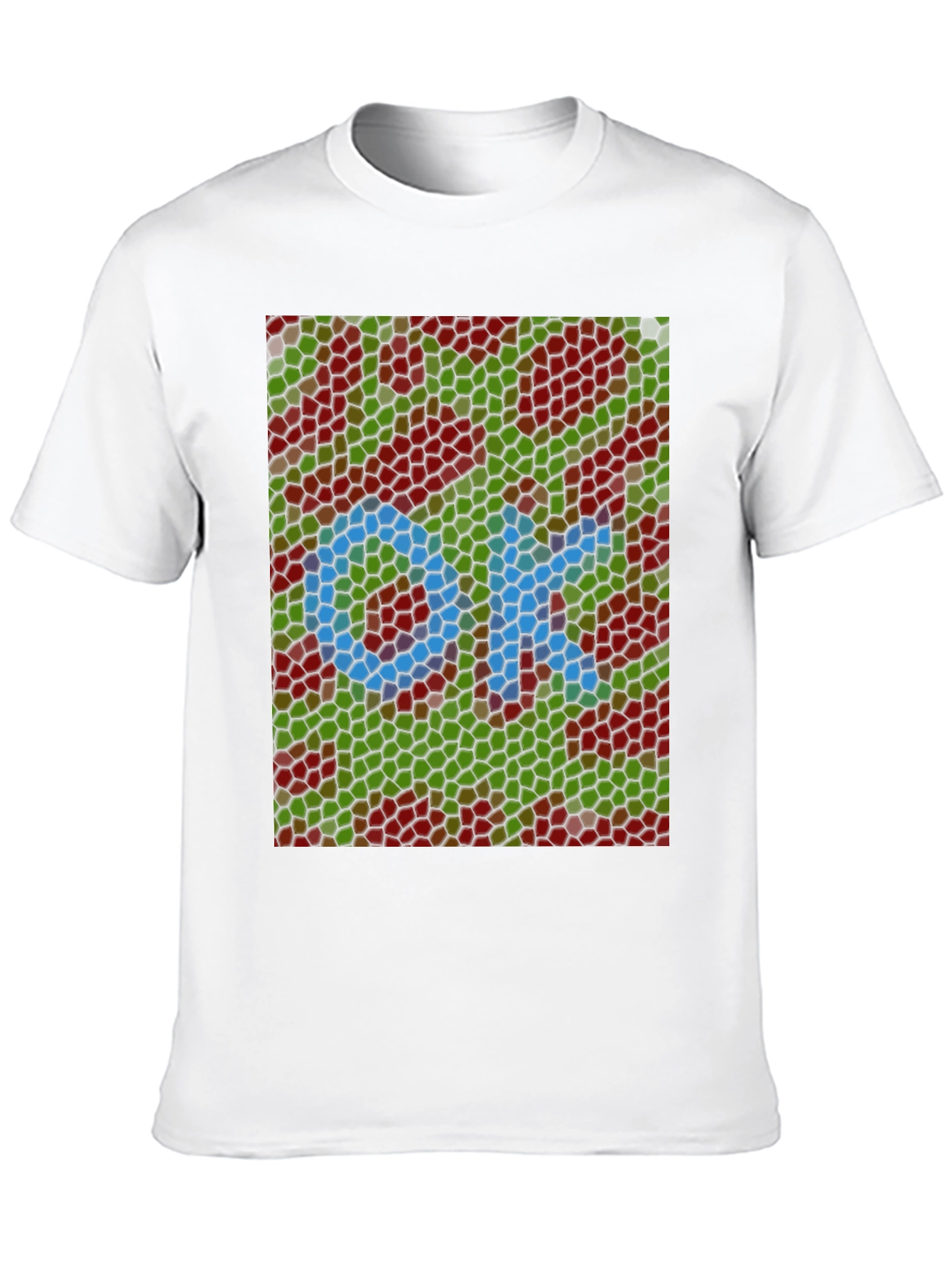 Abstract OK Mosaic Graphic Tee