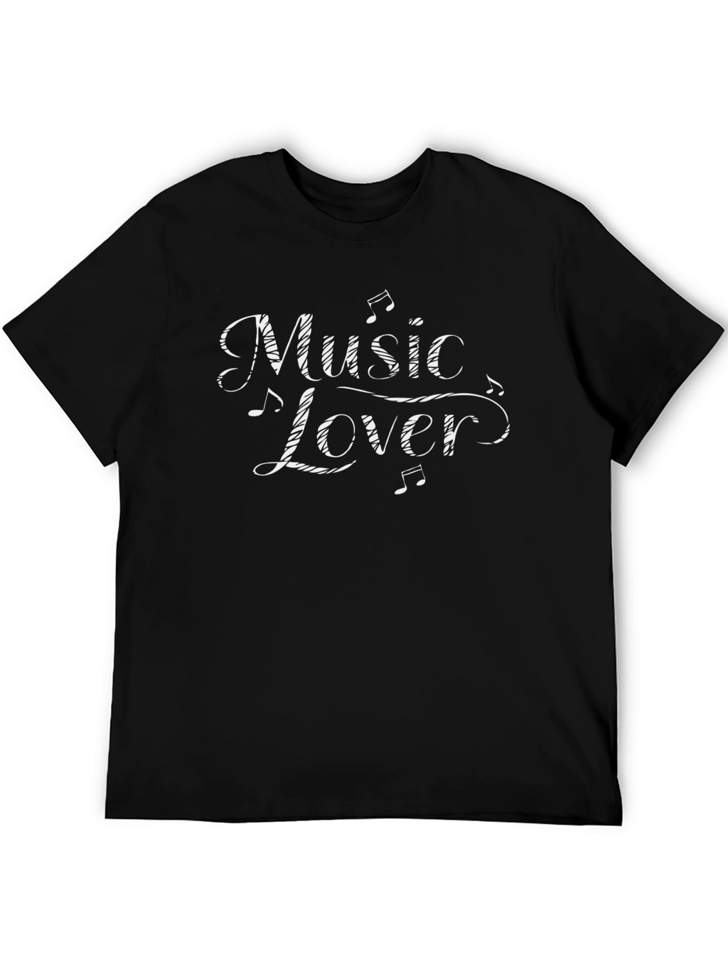 Music Lover Black T-Shirt