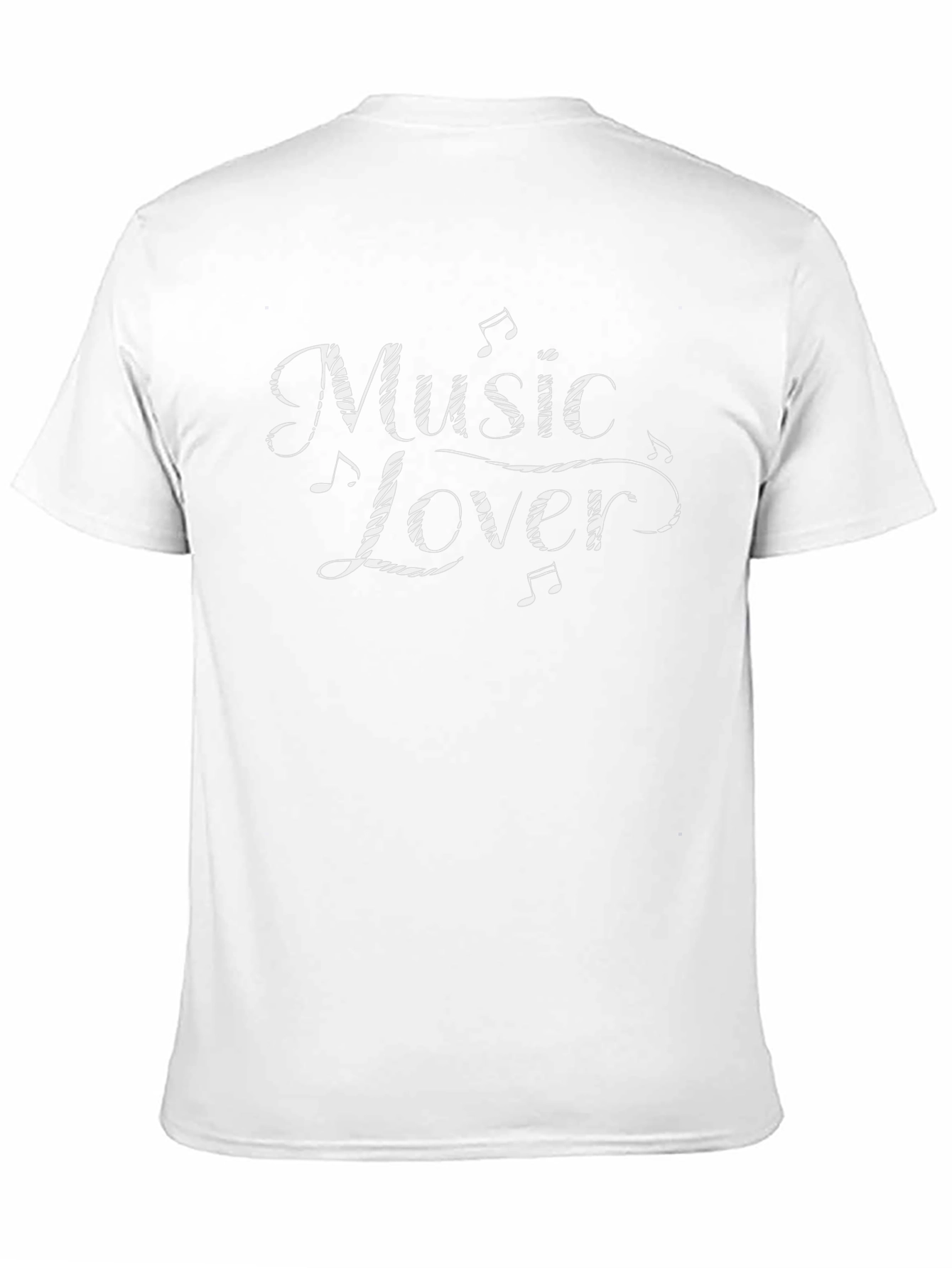 Music Lover Black T-Shirt