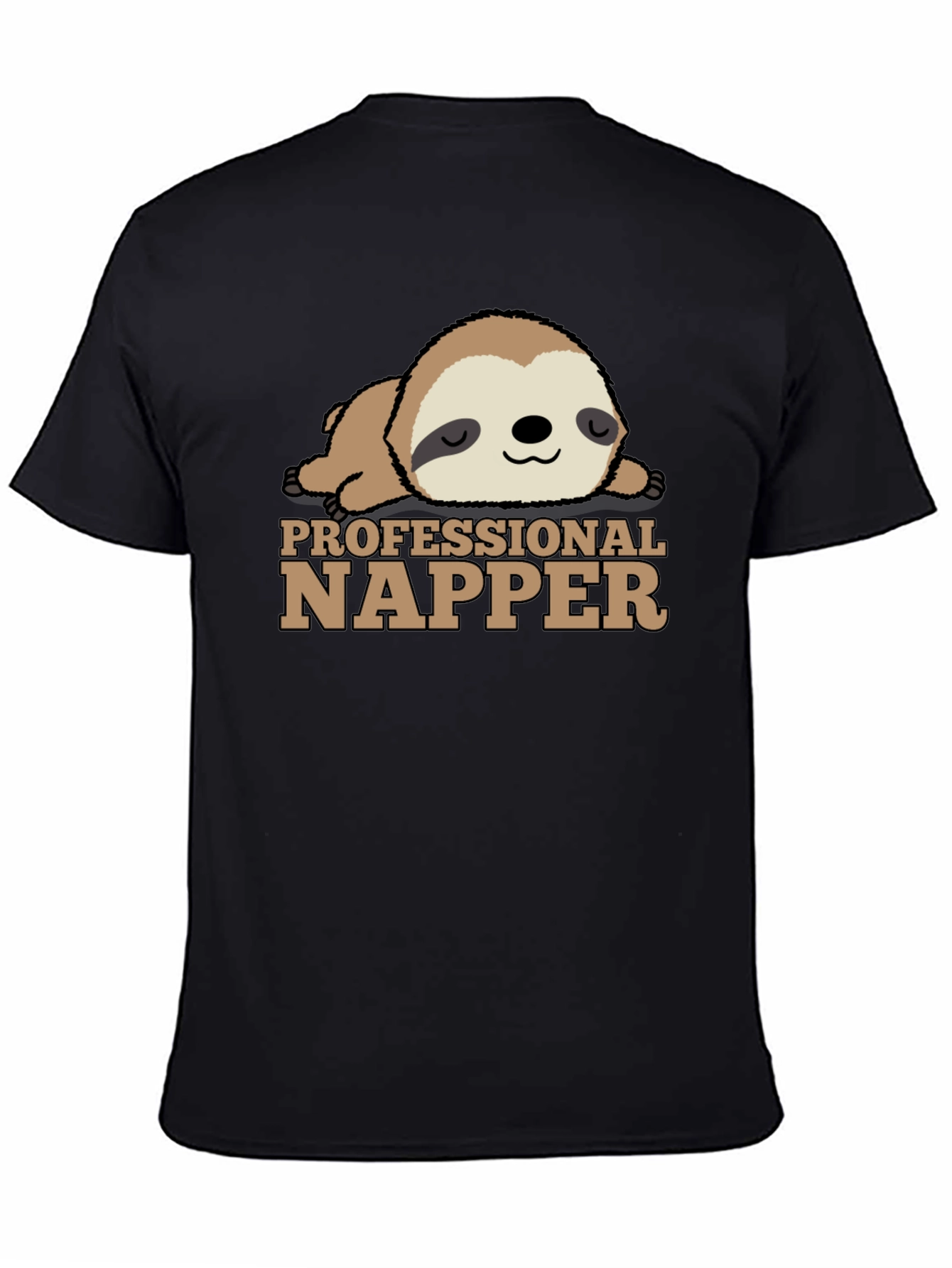 Professional Napper Sloth T-Shirt - Relax & Sleep in Style!