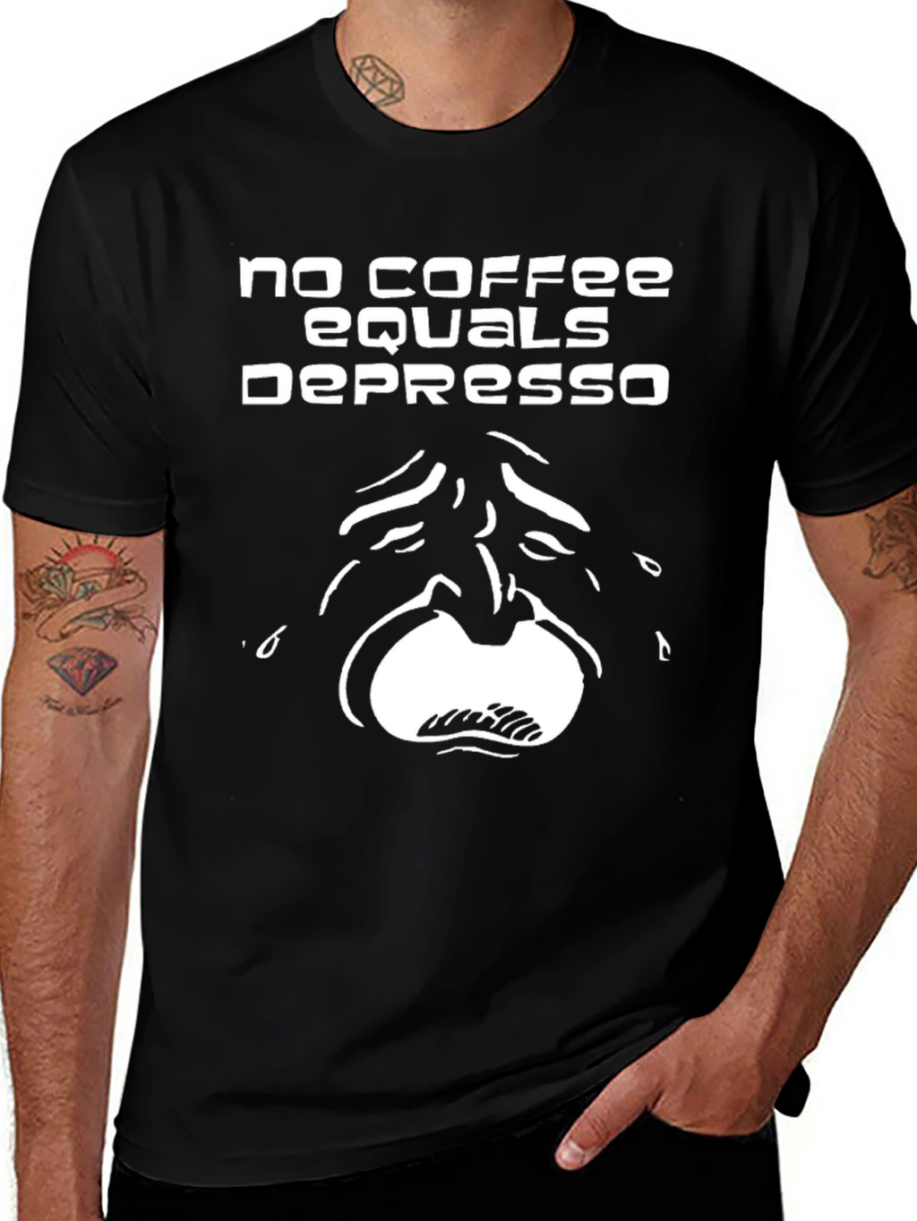 No Coffee Equals Depresso Graphic Tee