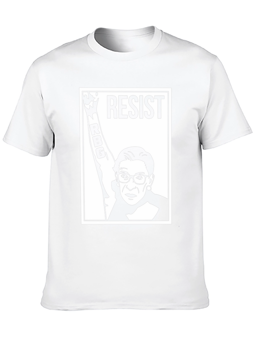 Resist RBG T-Shirt - Ruth Bader Ginsburg Activist Tee