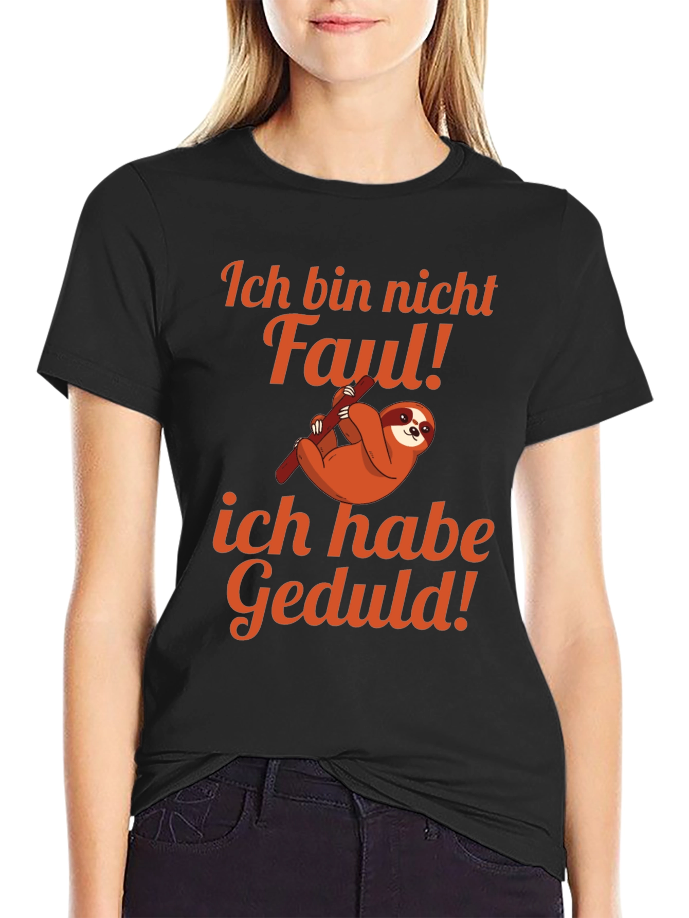 Ich Bin Nicht Faul! Sloth Graphic Tee