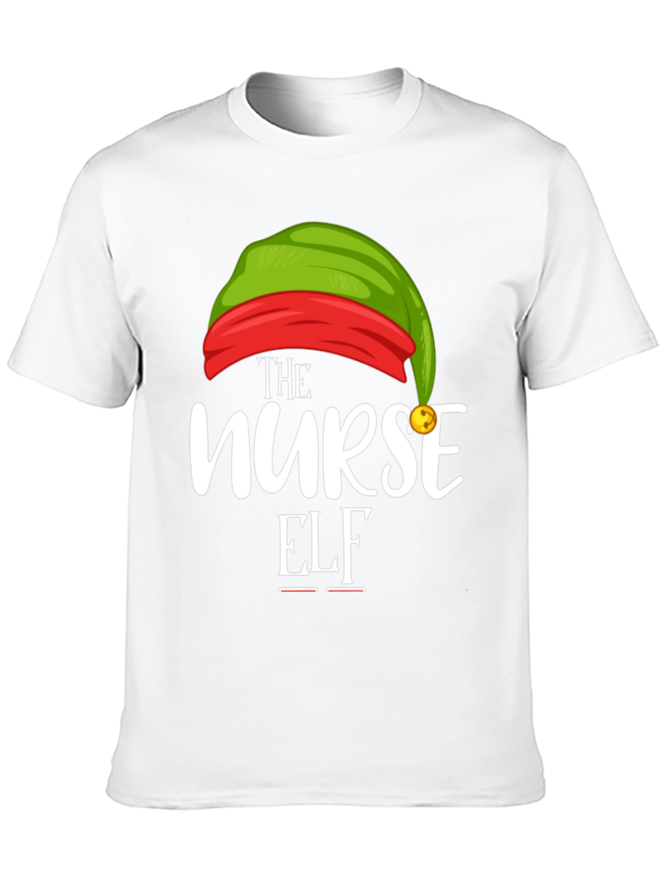 Nurse Elf Christmas T-Shirt - Holiday Apparel