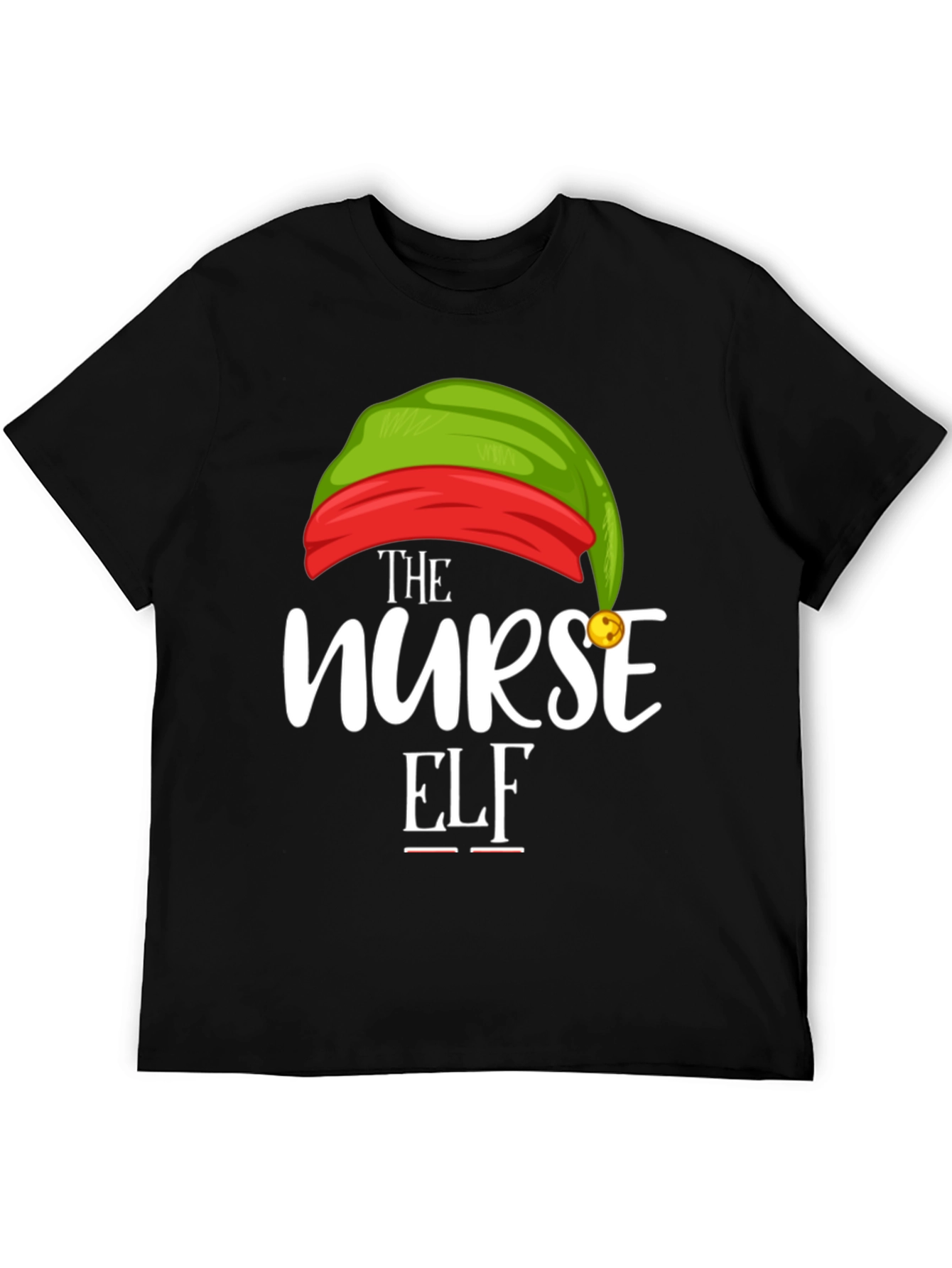Nurse Elf Christmas T-Shirt - Holiday Apparel
