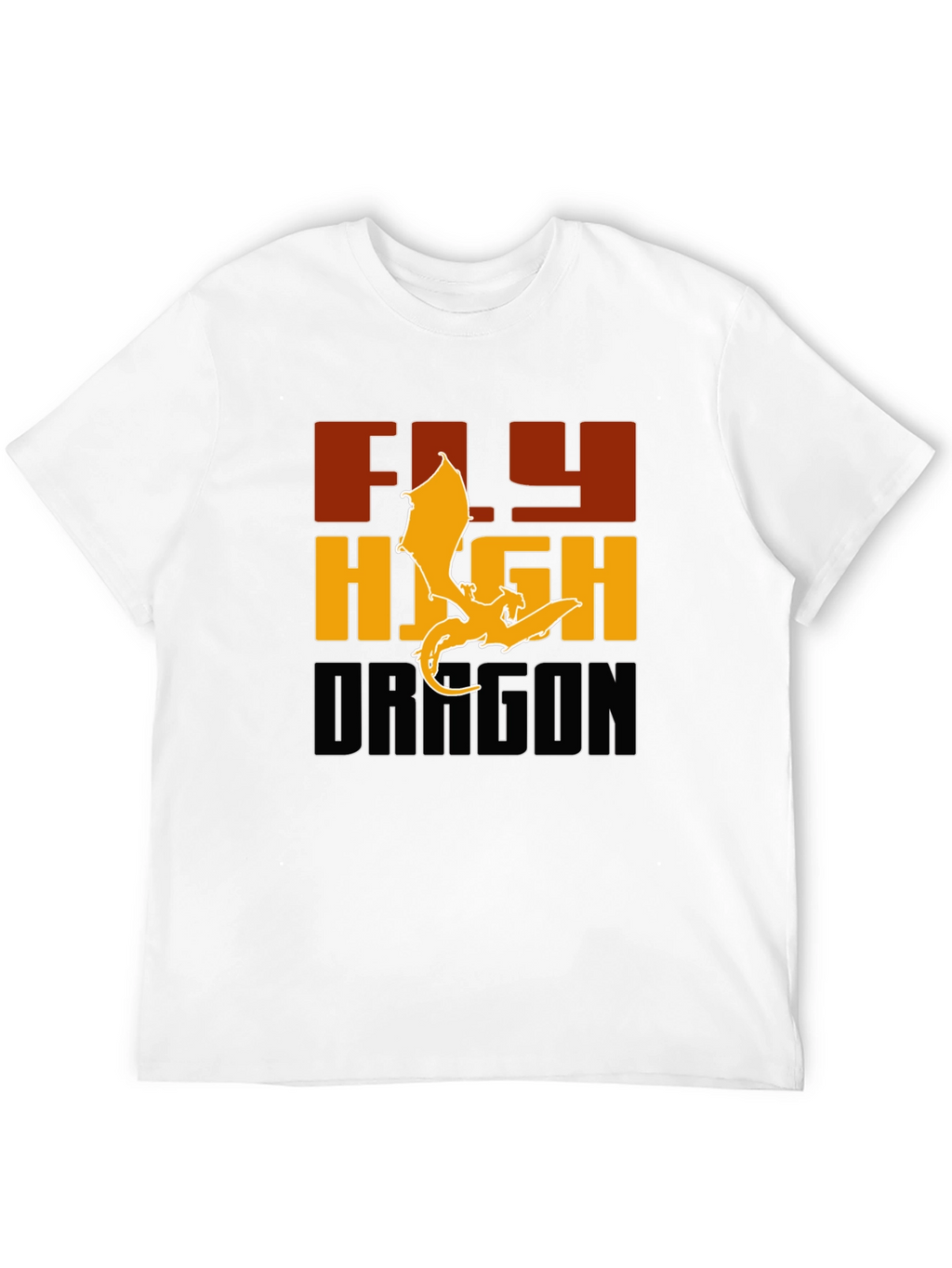 Fly High Dragon Graphic Tee - Bold & Stylish